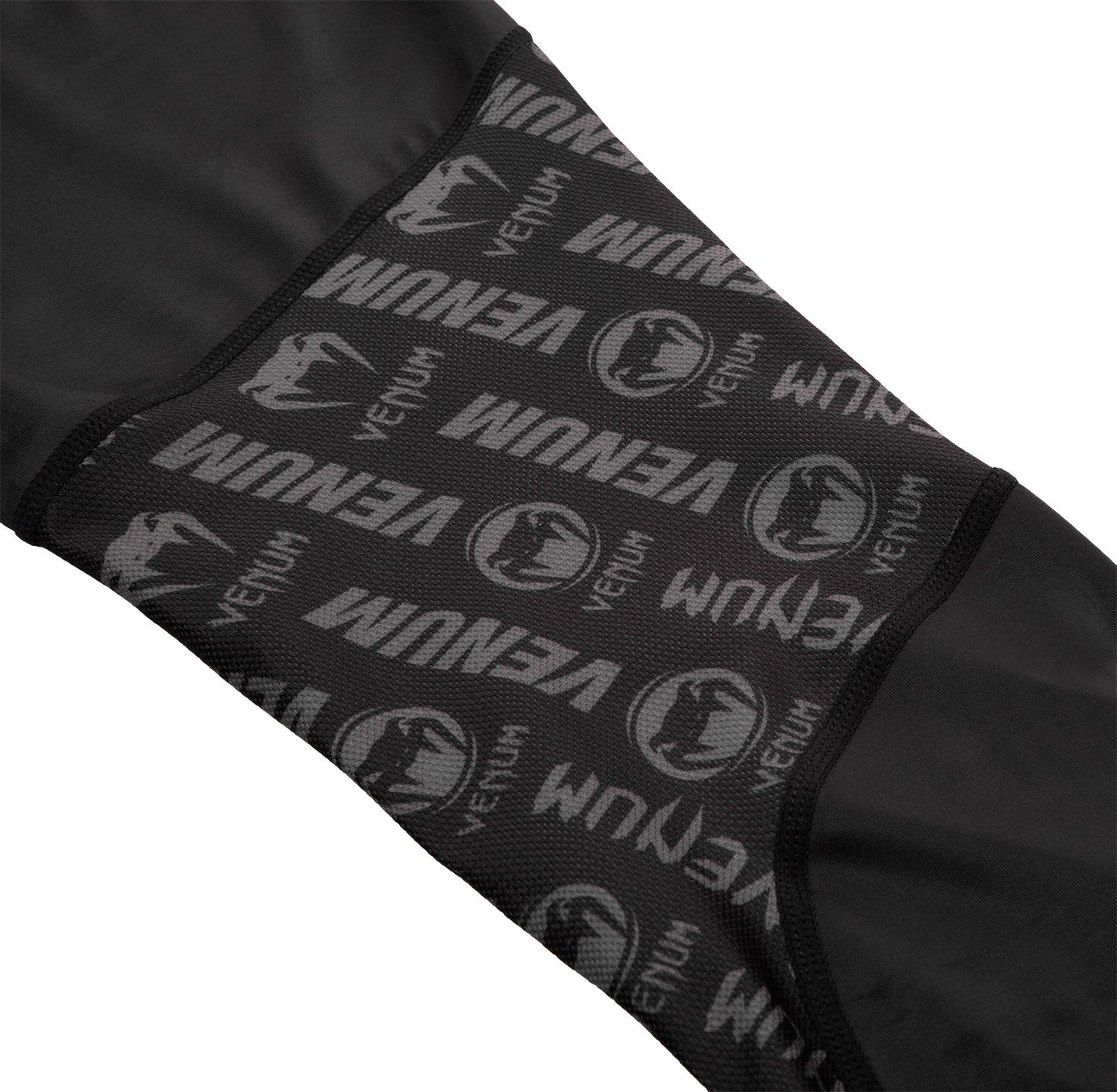 Venum Logos Spats - Zwart/Zwart