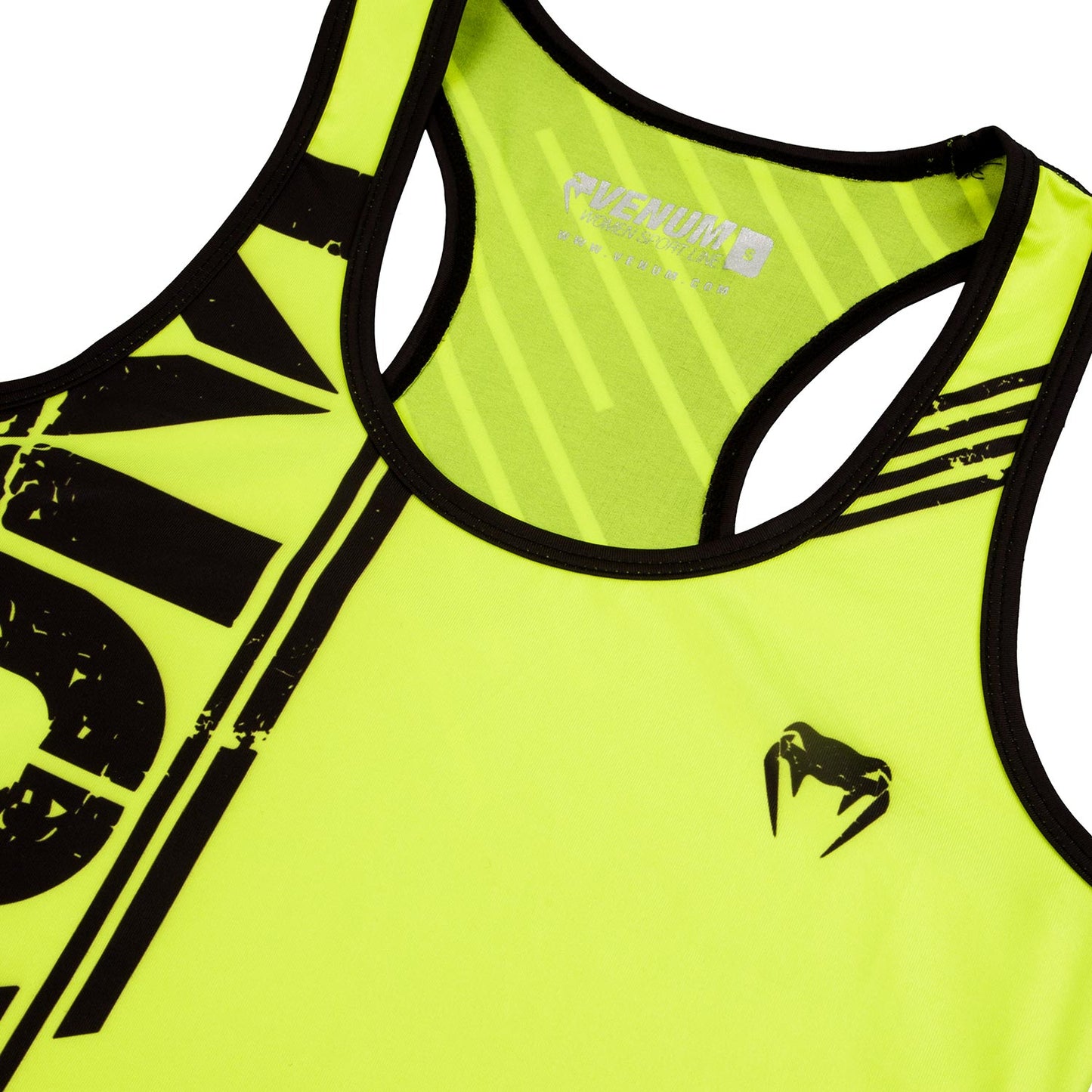 Venum Power Tank Top - Neongeel/Zwart