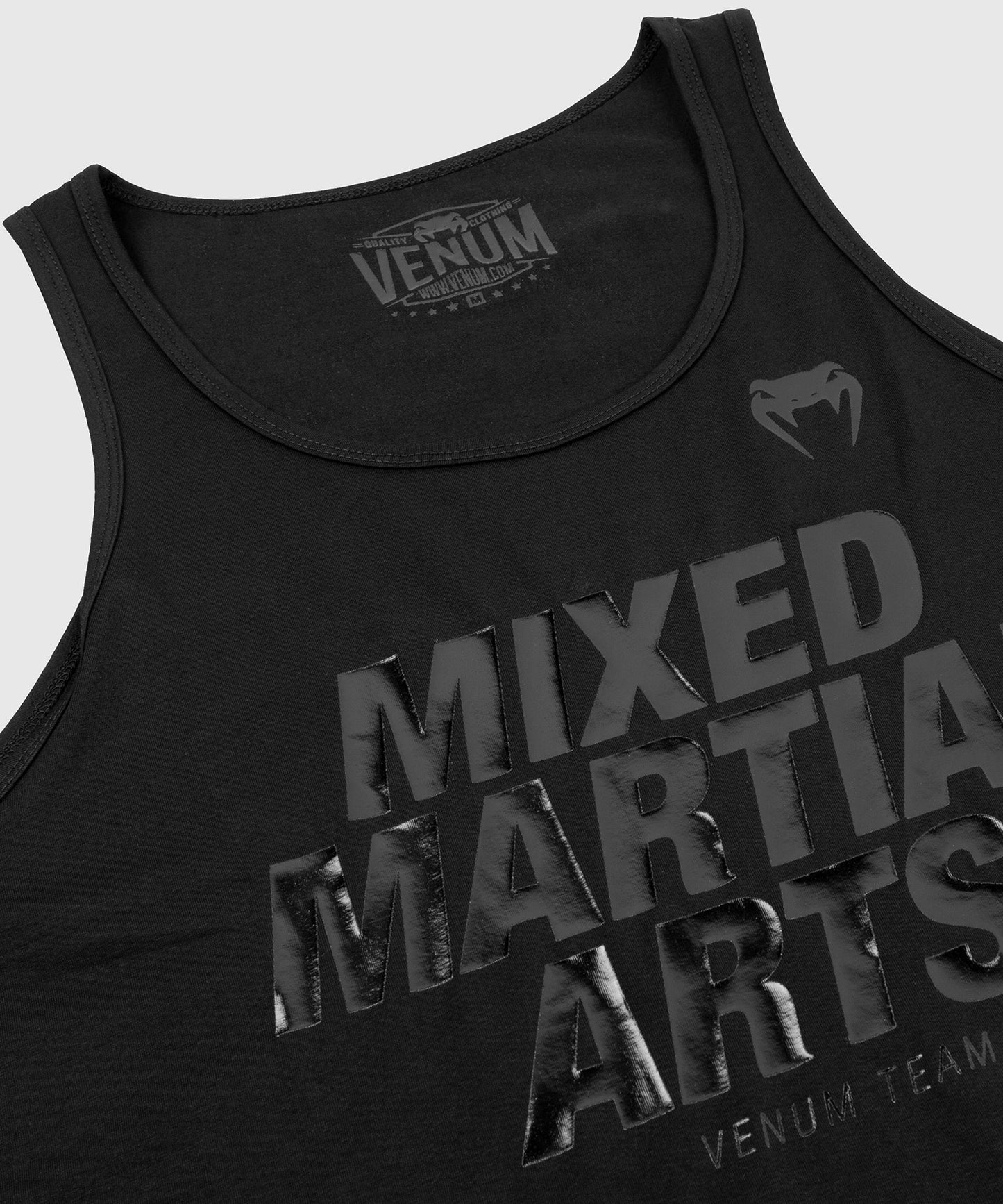 Venum MMA VT Tanktop - Zwart/Zwart