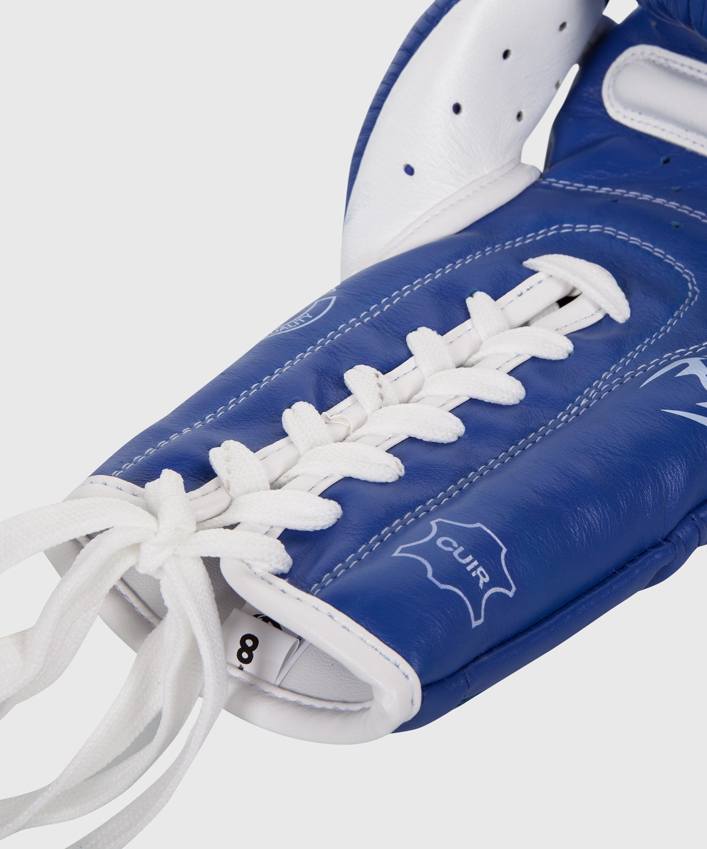 Venum Giant 3.0 Bokshandschoenen - nappaleer - met veters - Blauw