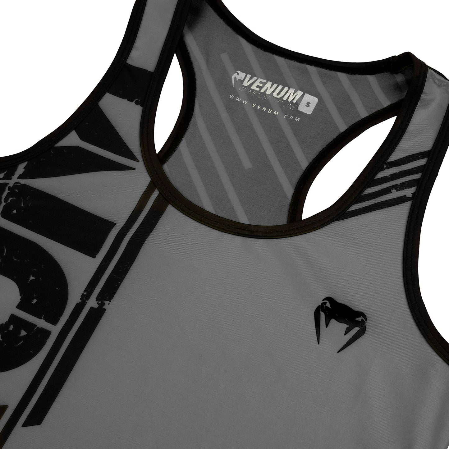 Venum Power Tank Top - Grijs/Zwart