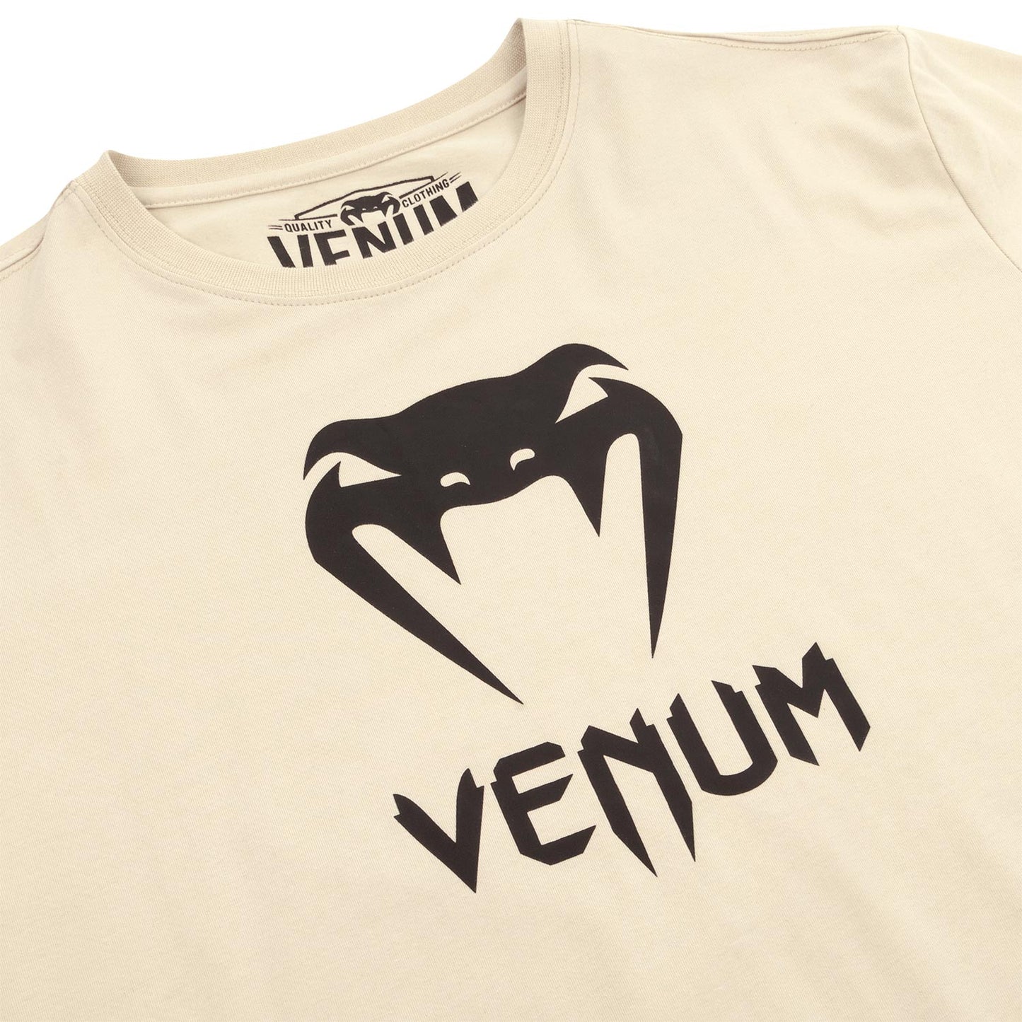 Venum Classic T-shirt - Zandkleurig/Zwart
