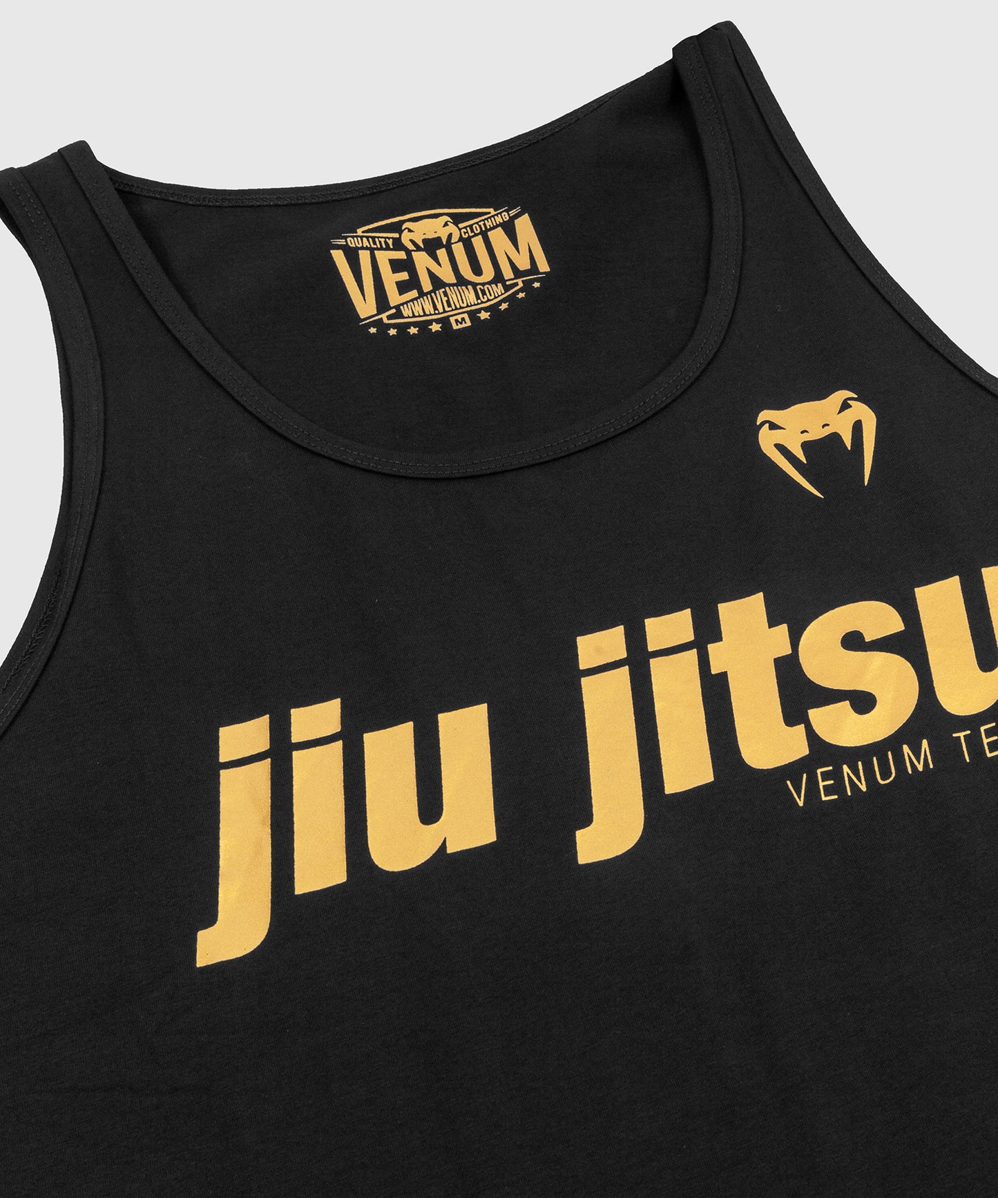 Venu JiuJitsu VT Tanktop - Zwart/Goud