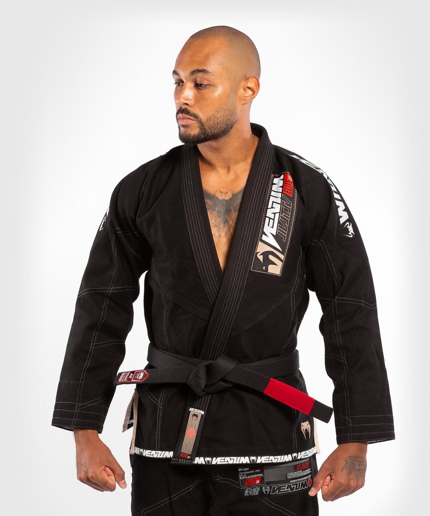 Venum Elite 3.0 BJJ kimono - Zwart