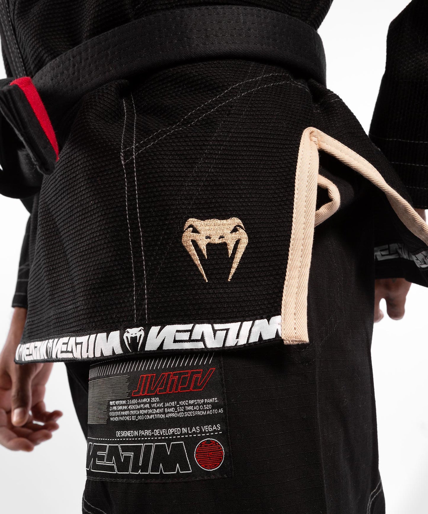 Venum Elite 3.0 BJJ kimono - Zwart