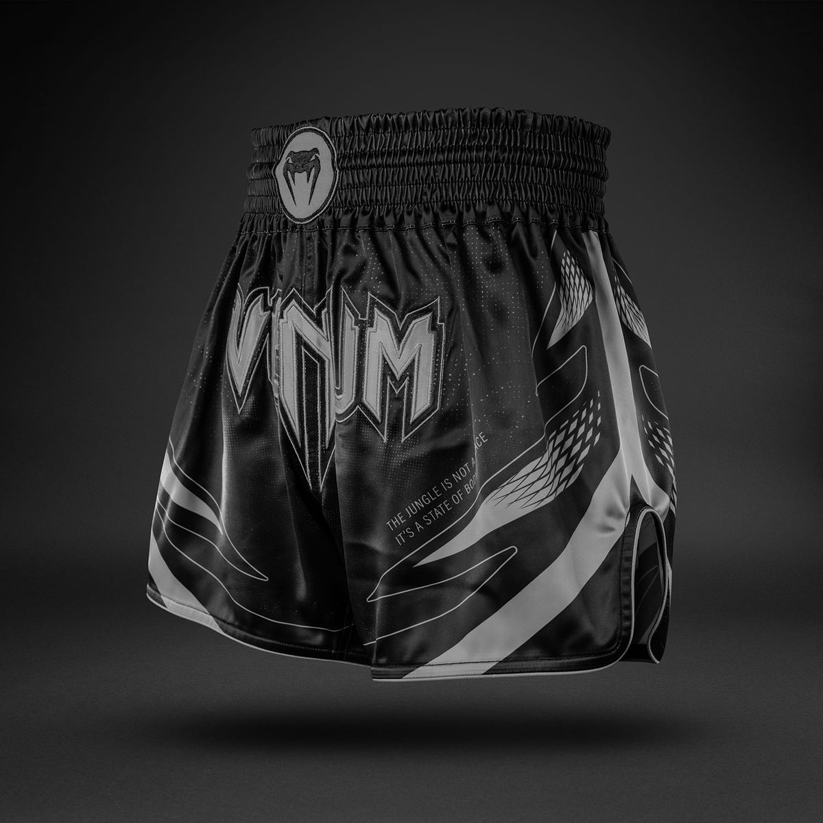 Venum Amazonia Reborn Muay Thai-short - Zwart/Grijs
