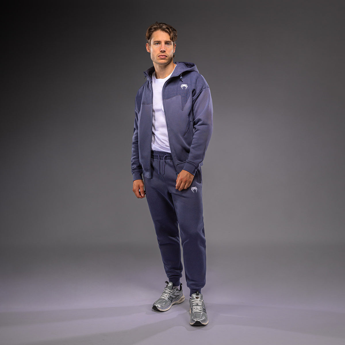 Venum Attack Fleece & Weave Trainingsjack - Blauw