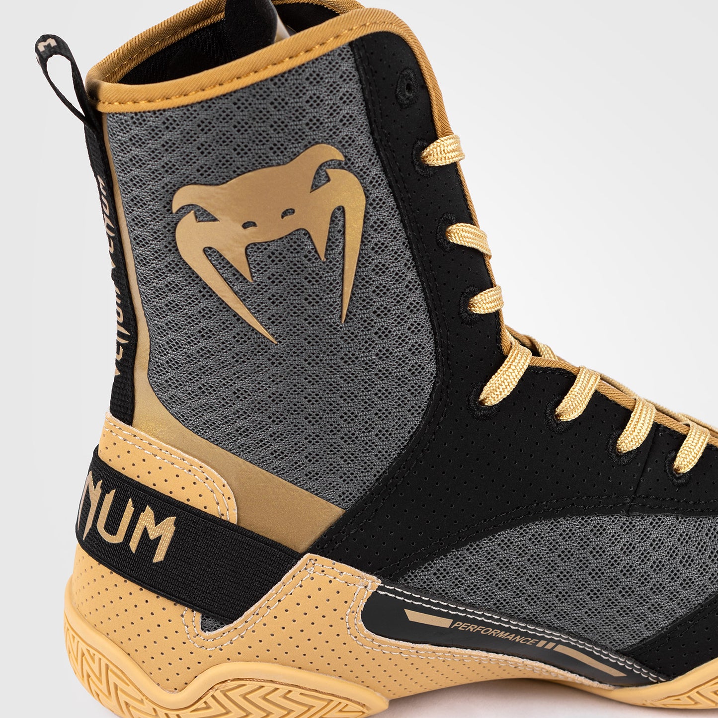 Venum Elite Boksschoenen - Zwart/Beige