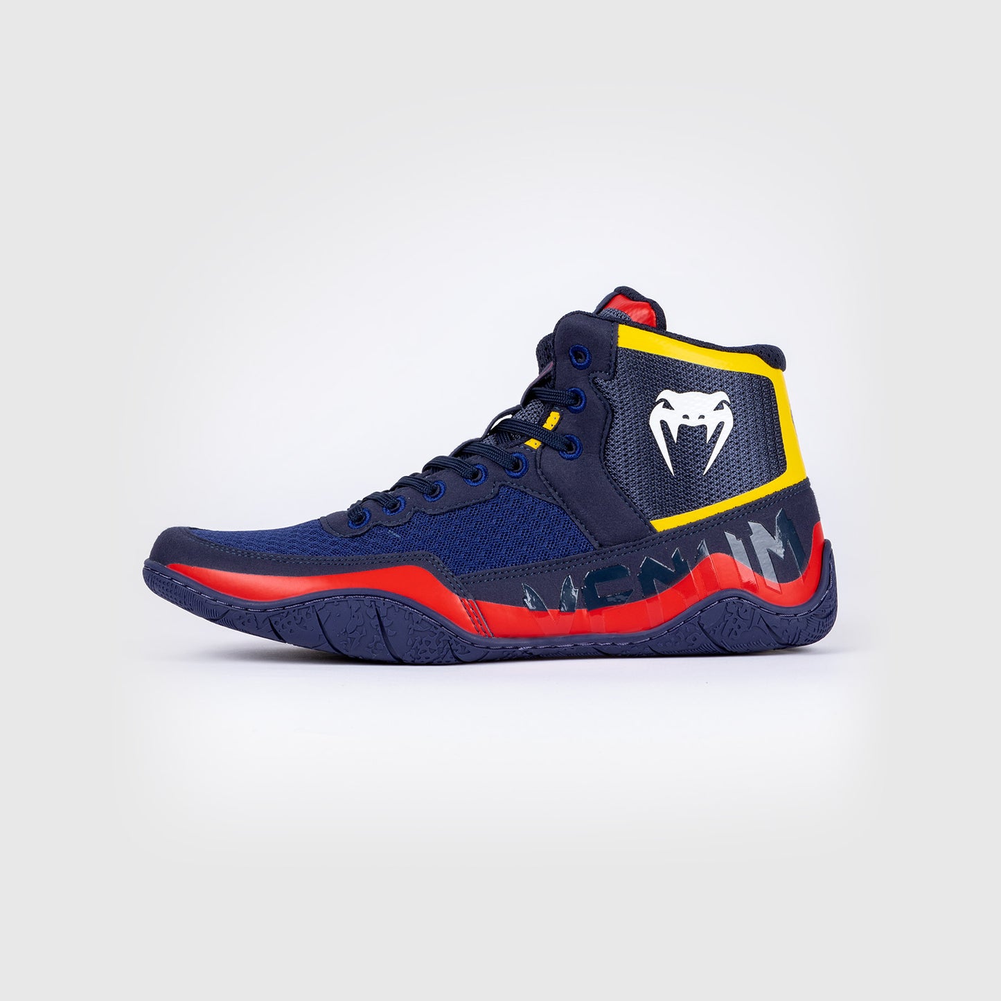 Venum Elite Worstelschoenen - Blauw/Geel