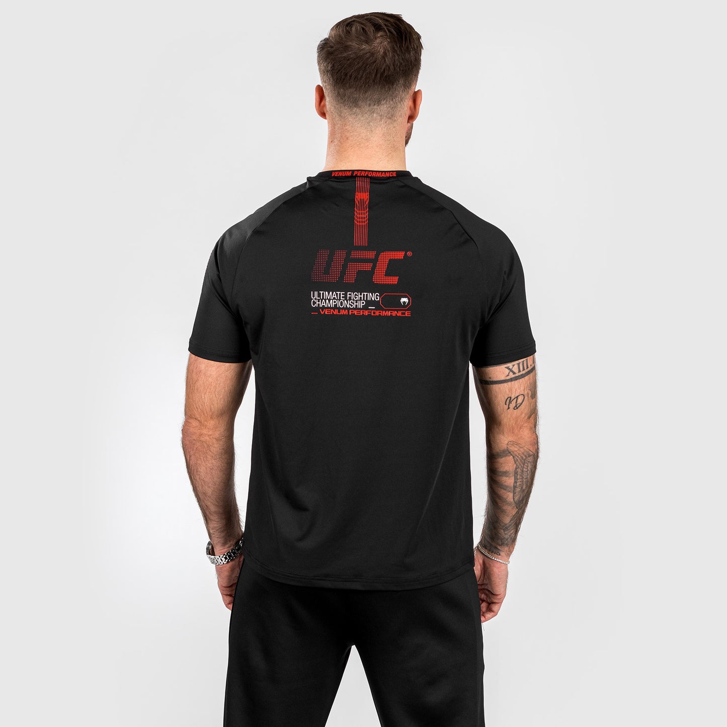 UFC Adrenaline by Venum Fight Week Heren-T-shirt Dry-tech - Zwart