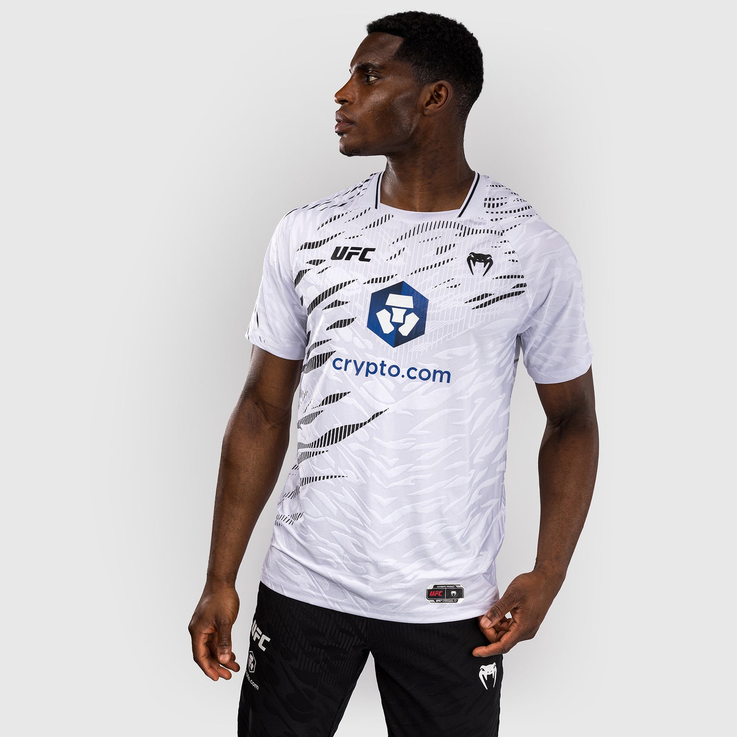 UFC Fusion by Venum Personalized Authentic Fight Night Exit T-shirt voor Heren - Wit
