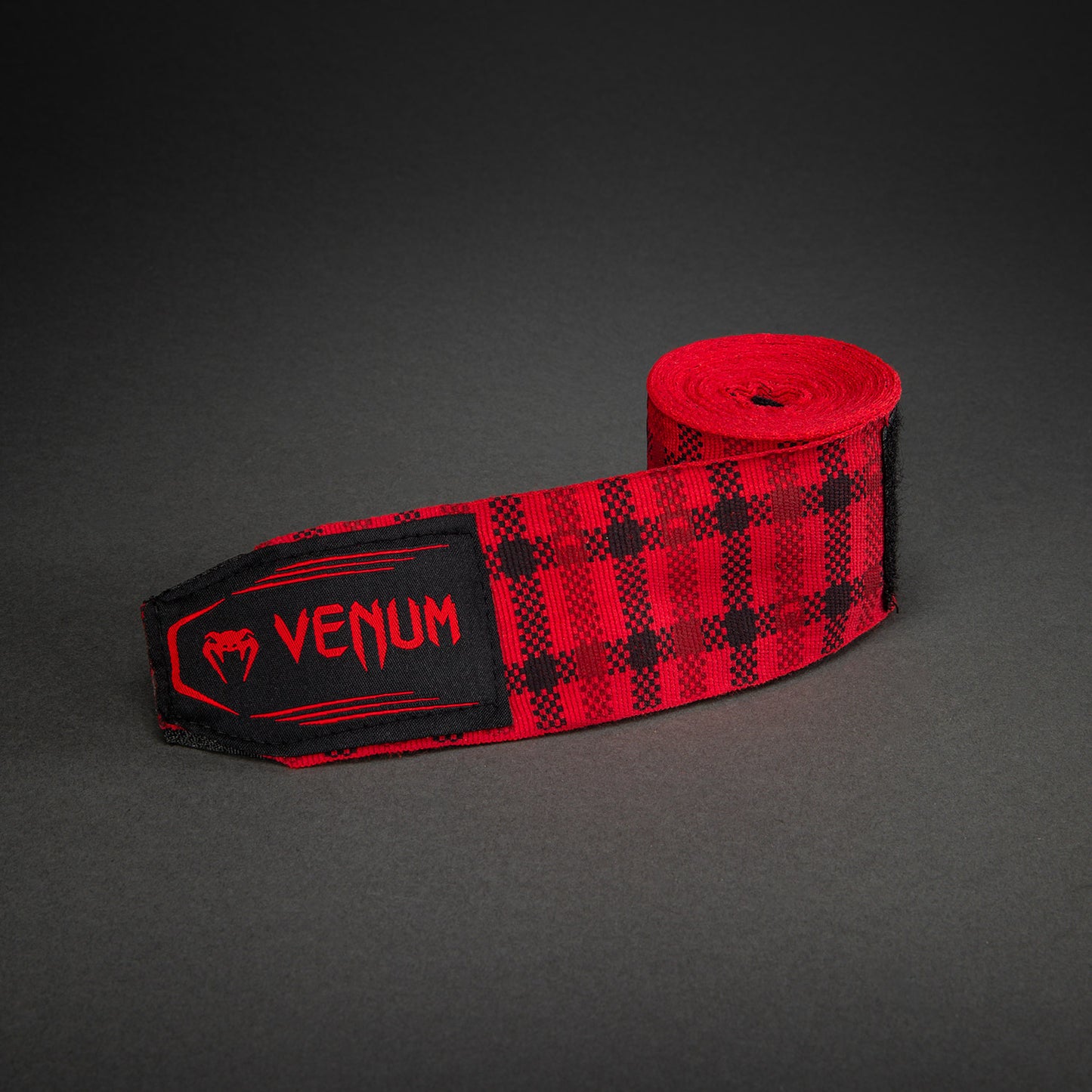 Venum Kontact Evo Tartan Boksbandages - Woedend Rood