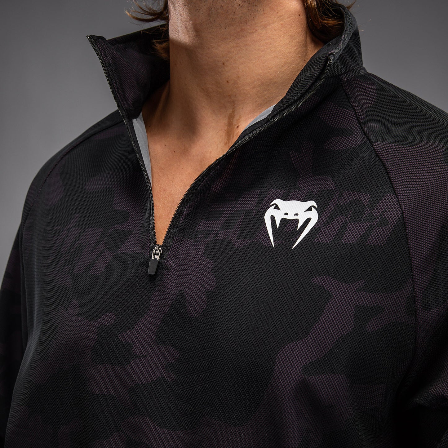 Venum Trooper Heren Trainingsjack - Zwart/Paarse