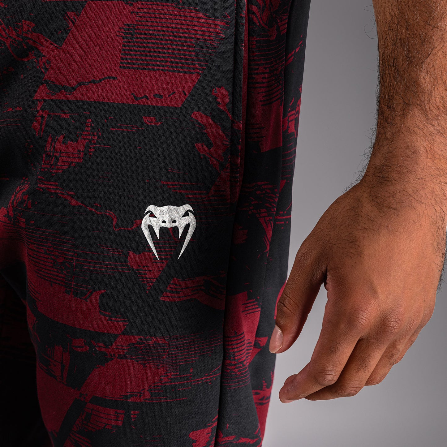 UFC Zenith by Venum Authentic Fight Week Broek Heren - Marineblauw/Bordeauxrood/Zilver