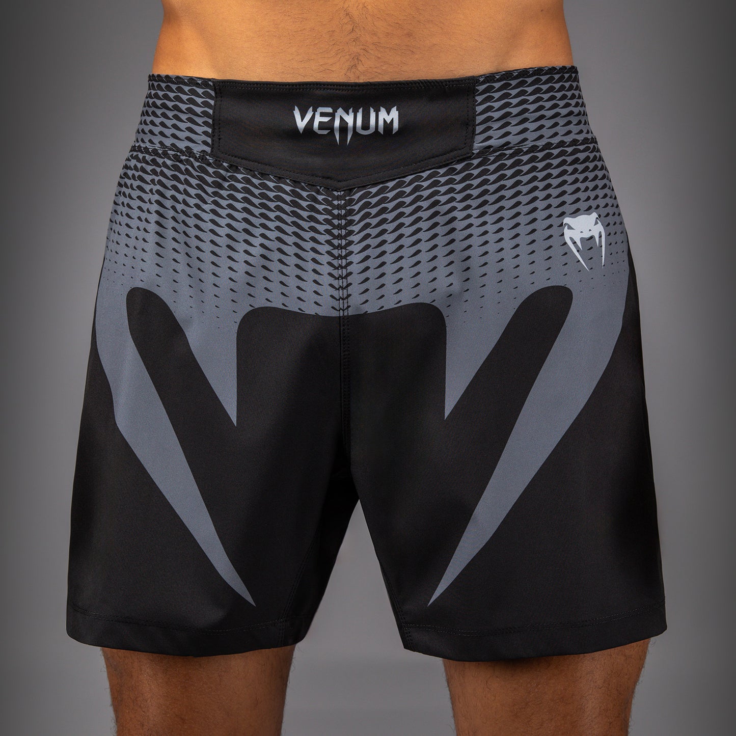 Venum No Gi Fightshorts - Zwart/Zilvergrijs