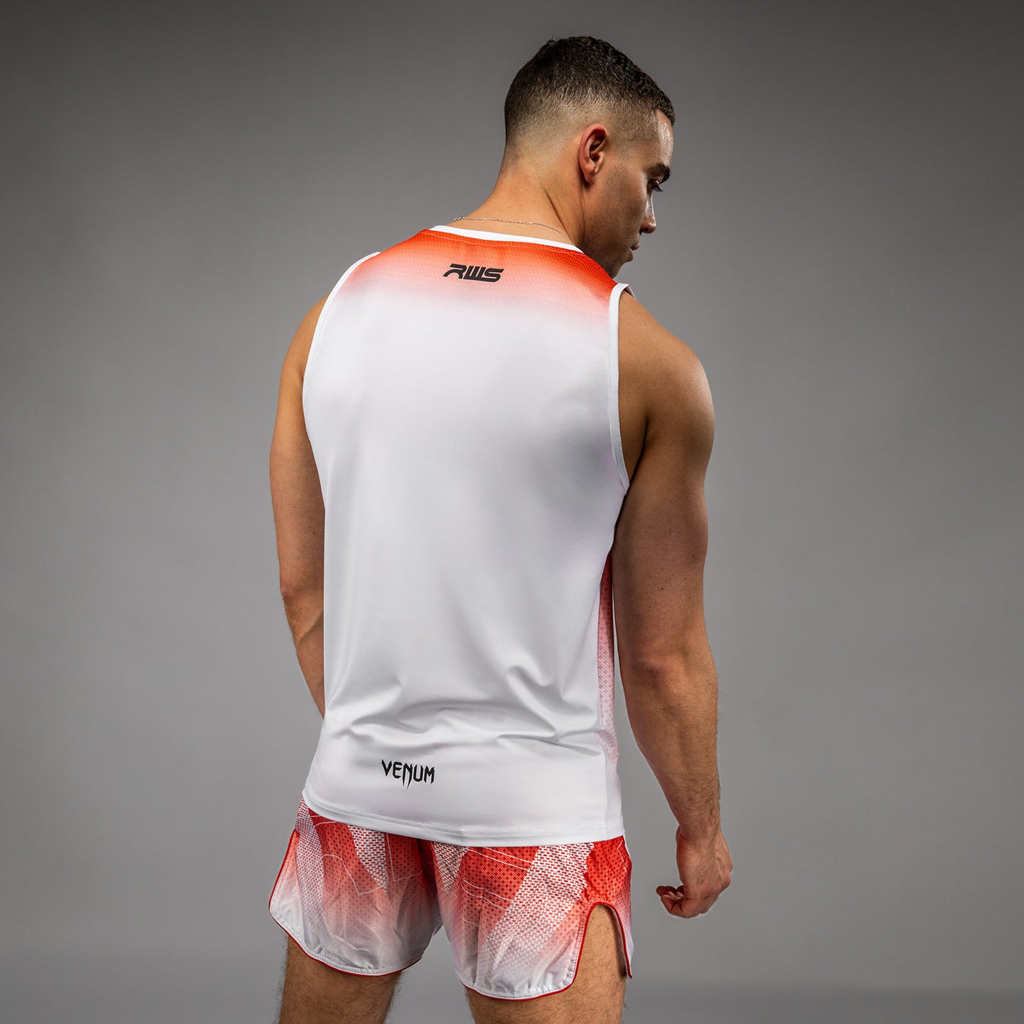 Venum x RWS 2.0 Men’s Dry-Tech Tanktop – Wit/Rood