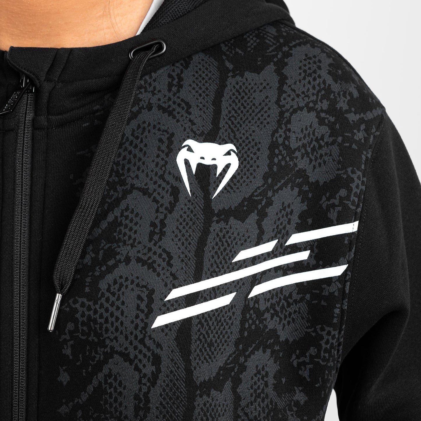 UFC Adrenaline by Venum Replica Hoodie met rits voor Dames - Zwart