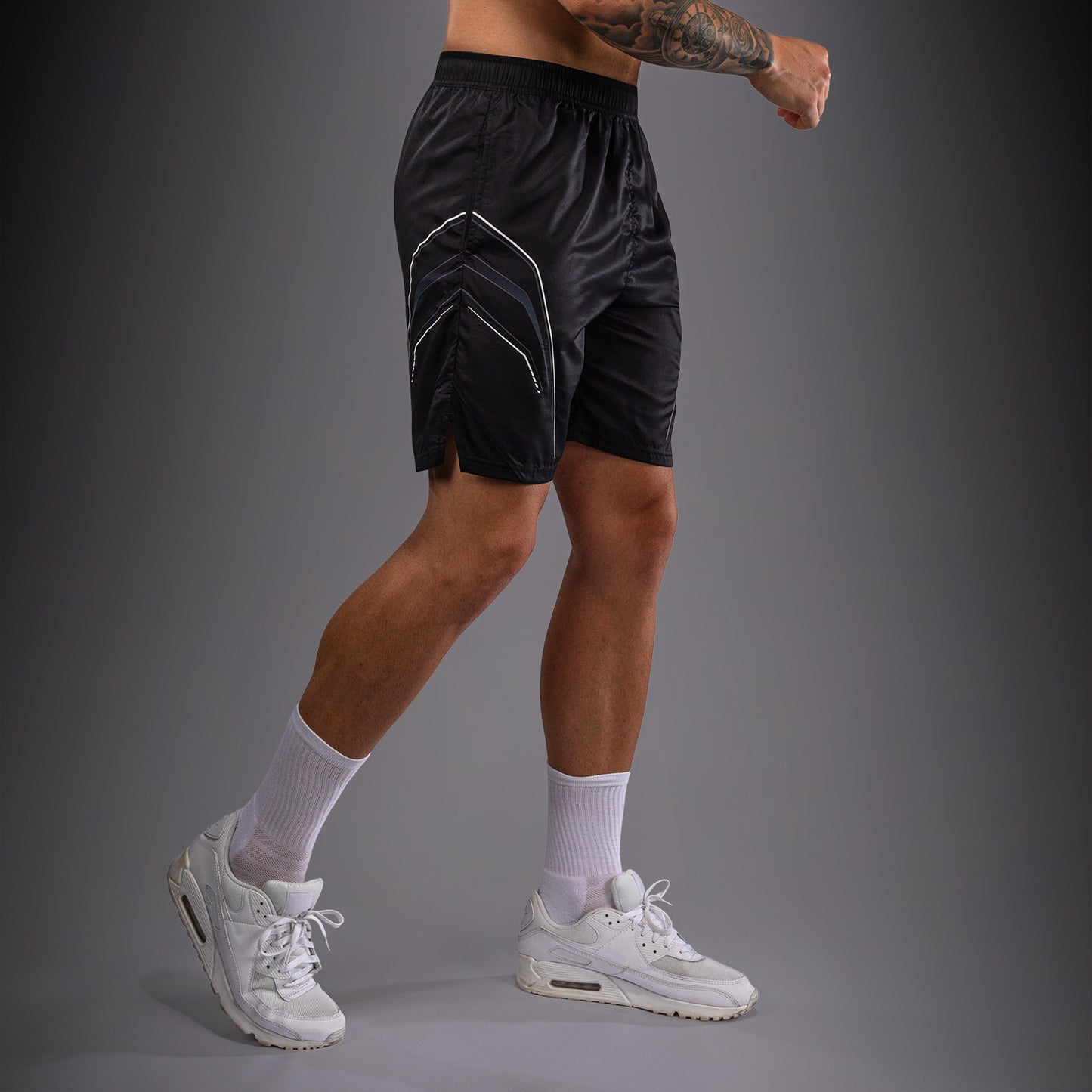 Venum Streamline Trainingsshorts – Zwart/Wit