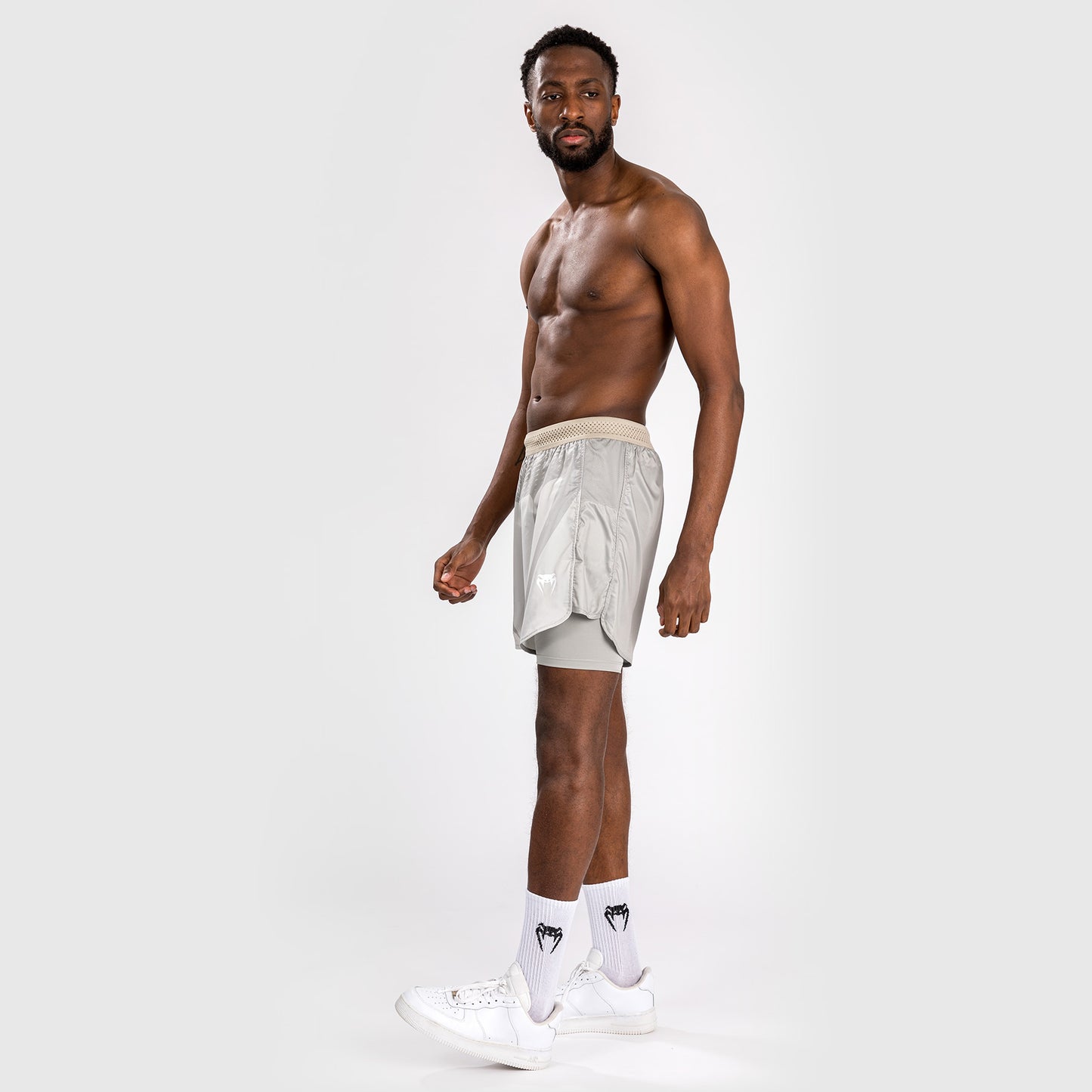 Venum Attack Heren Fight Shorts - Zand