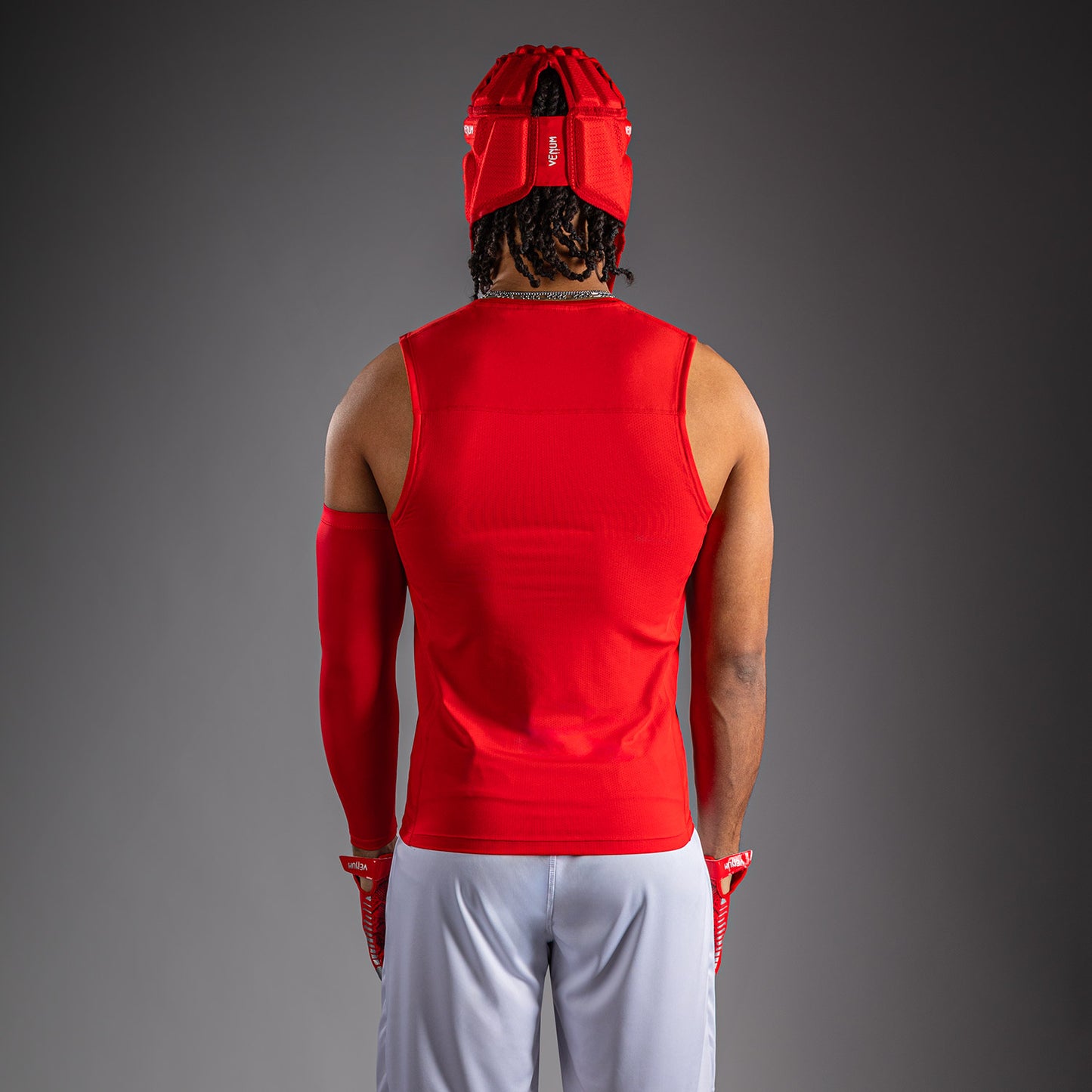 Venum Elite Football Mouwloos Compressie T-shirt - Rood