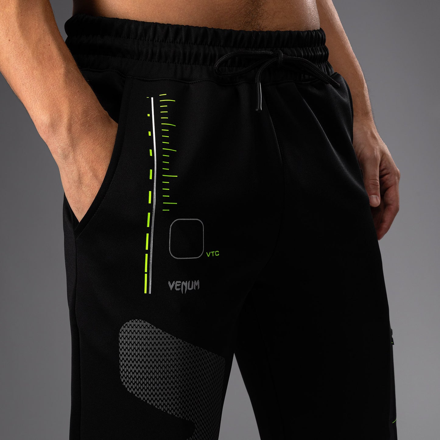 Venum Training Camp 4.0 Joggers - Zwart/Neon Groen