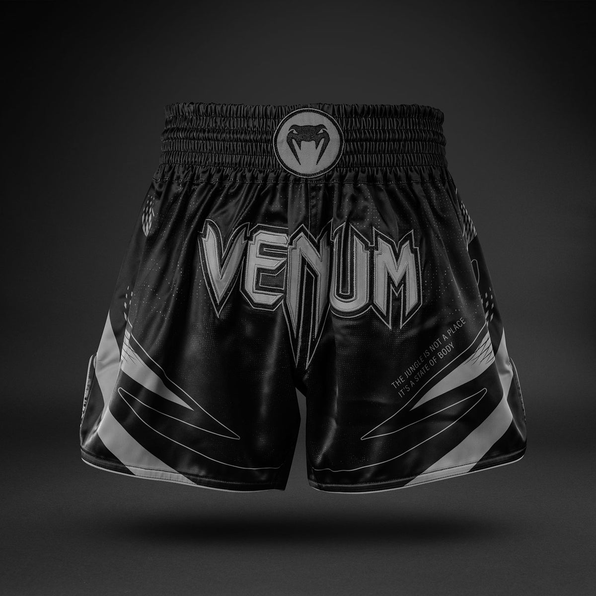 Venum Amazonia Reborn Muay Thai-short - Zwart/Grijs