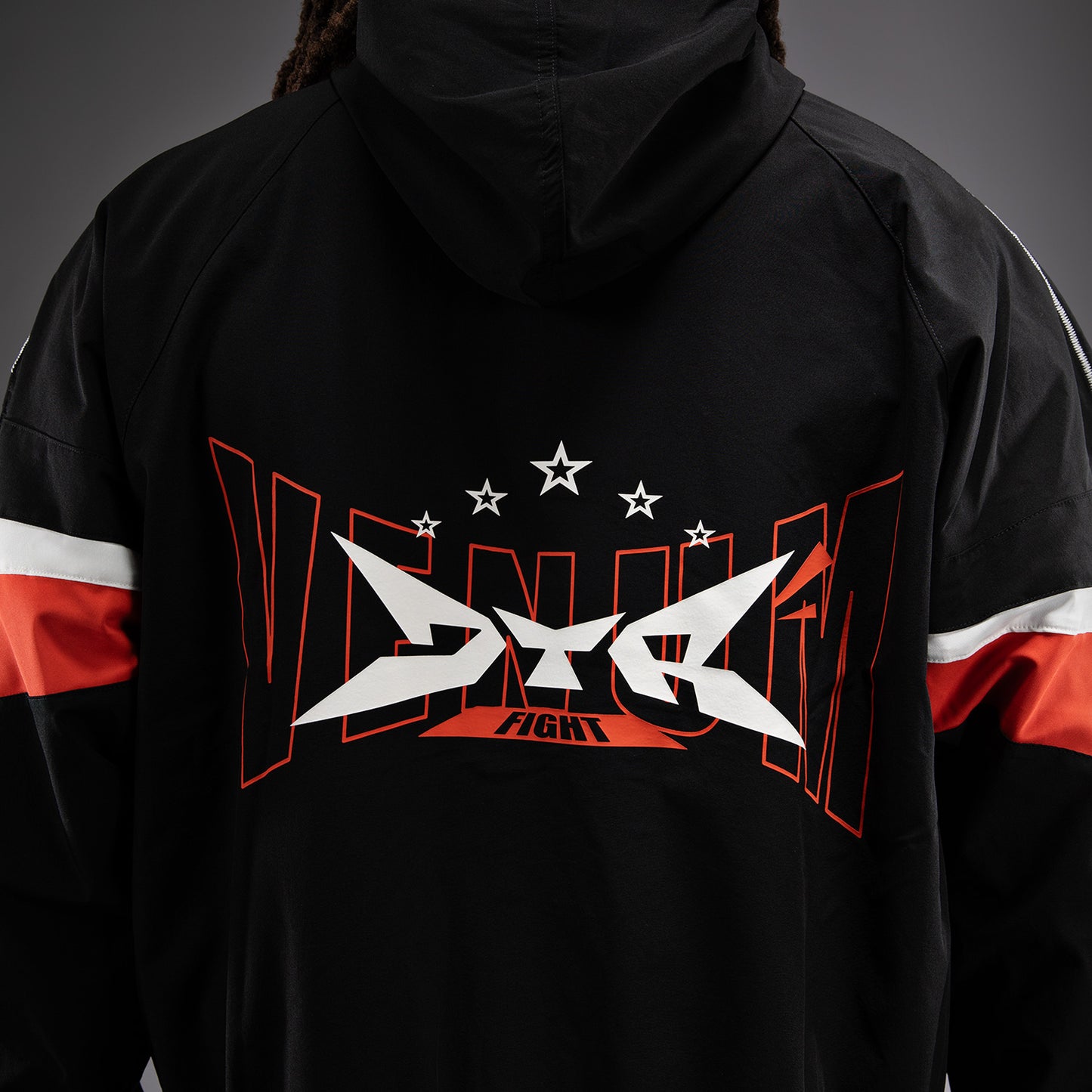 Venum x DTR Fight Attack 90 Trainingsjack - Zwart/Oranje