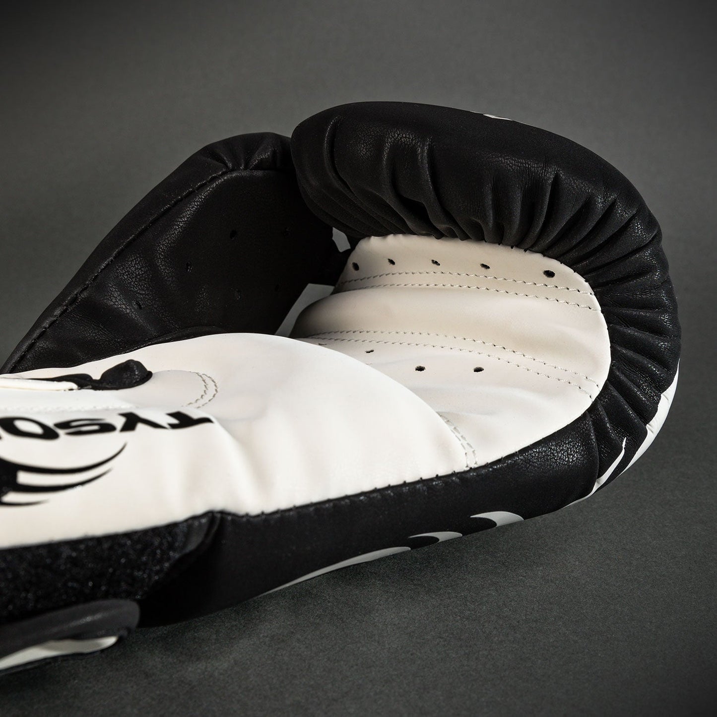 Venum Mike Tyson Replica Bokshandschoenen - Diep Zwart/Optisch Wit