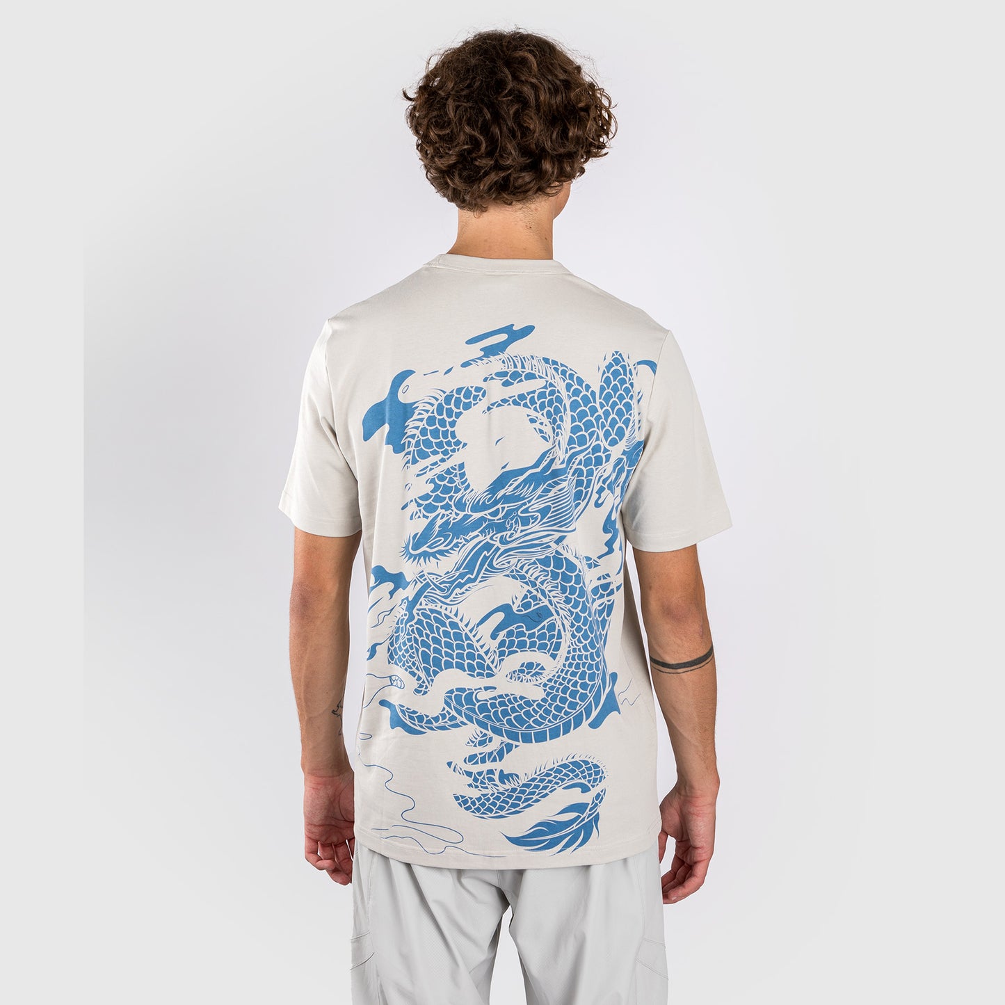 Venum Dragon’s Flight Heren T-shirt - Misty Blue