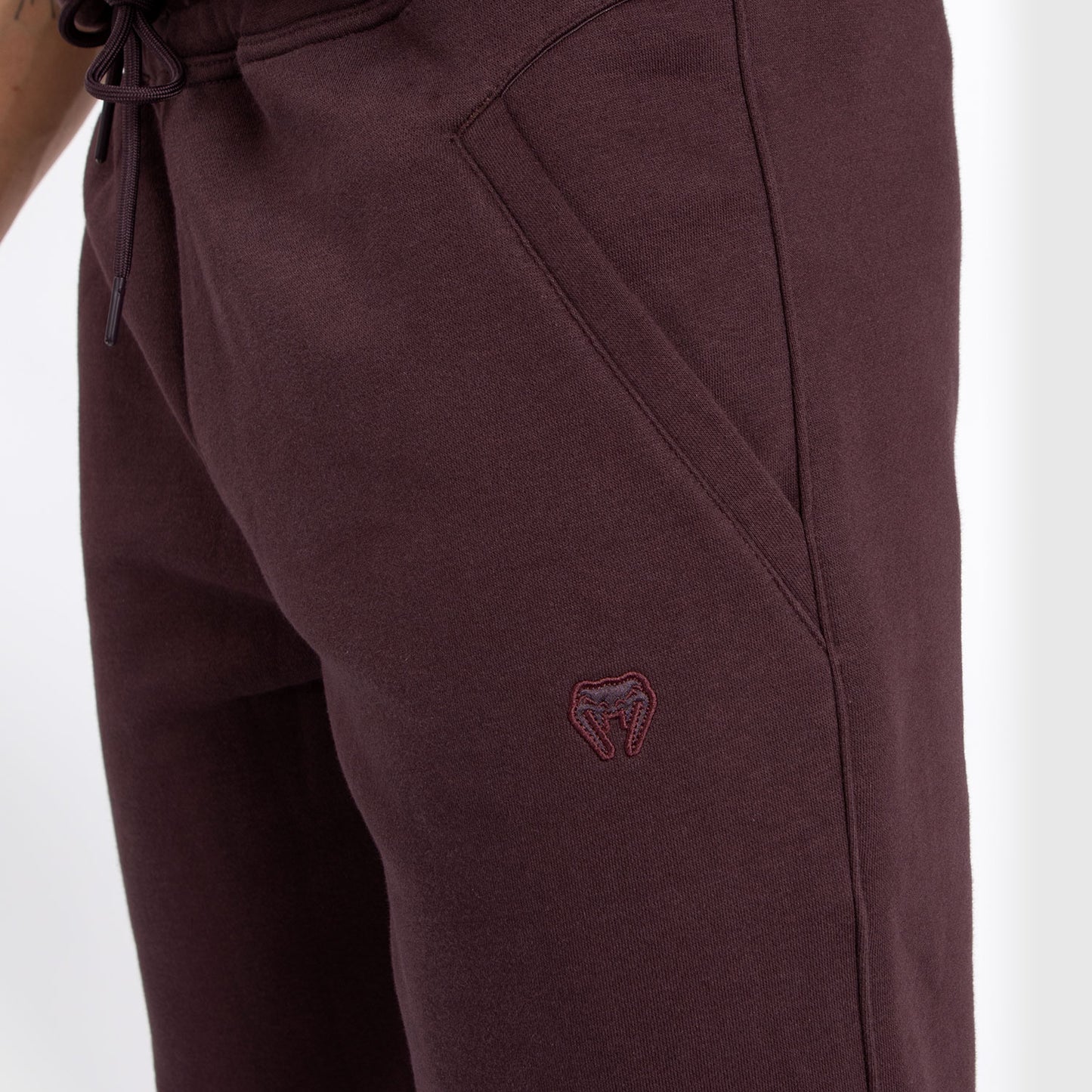 Venum Silent Power Katoenen korte broek - Donkerbruin