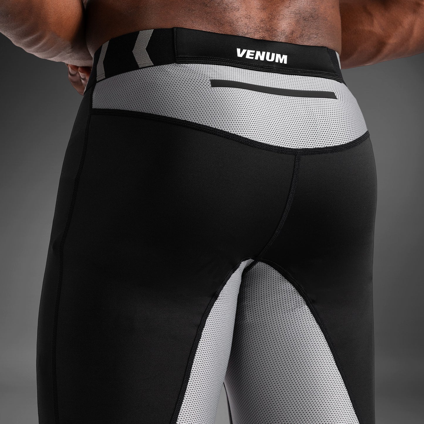 Venum Tempest Herenleggings - Zwart/Grijs