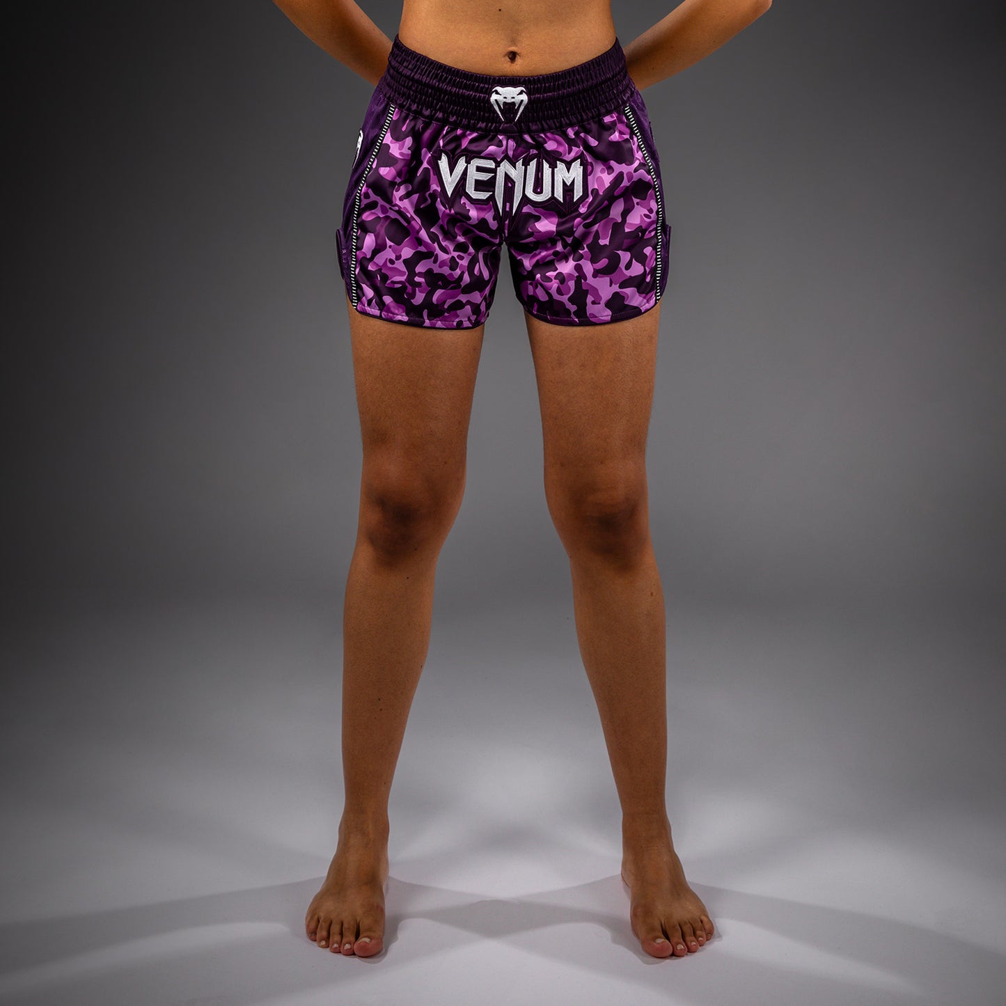 Venum Iris Muay Thai Shorts - Pruim/Roze