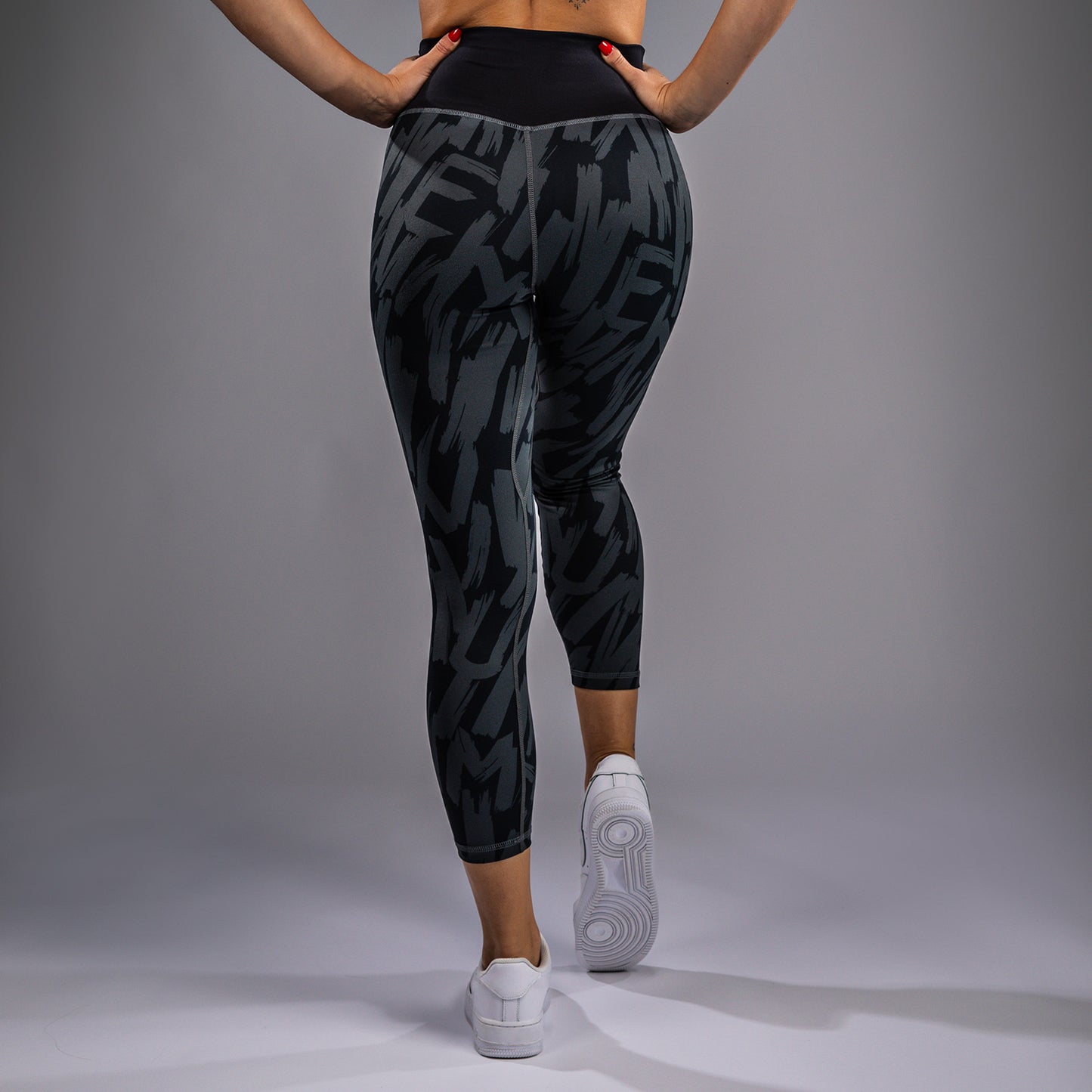 Venum Graffiti Leggings 7/8 voor Vrouwen - Urban Houtskool