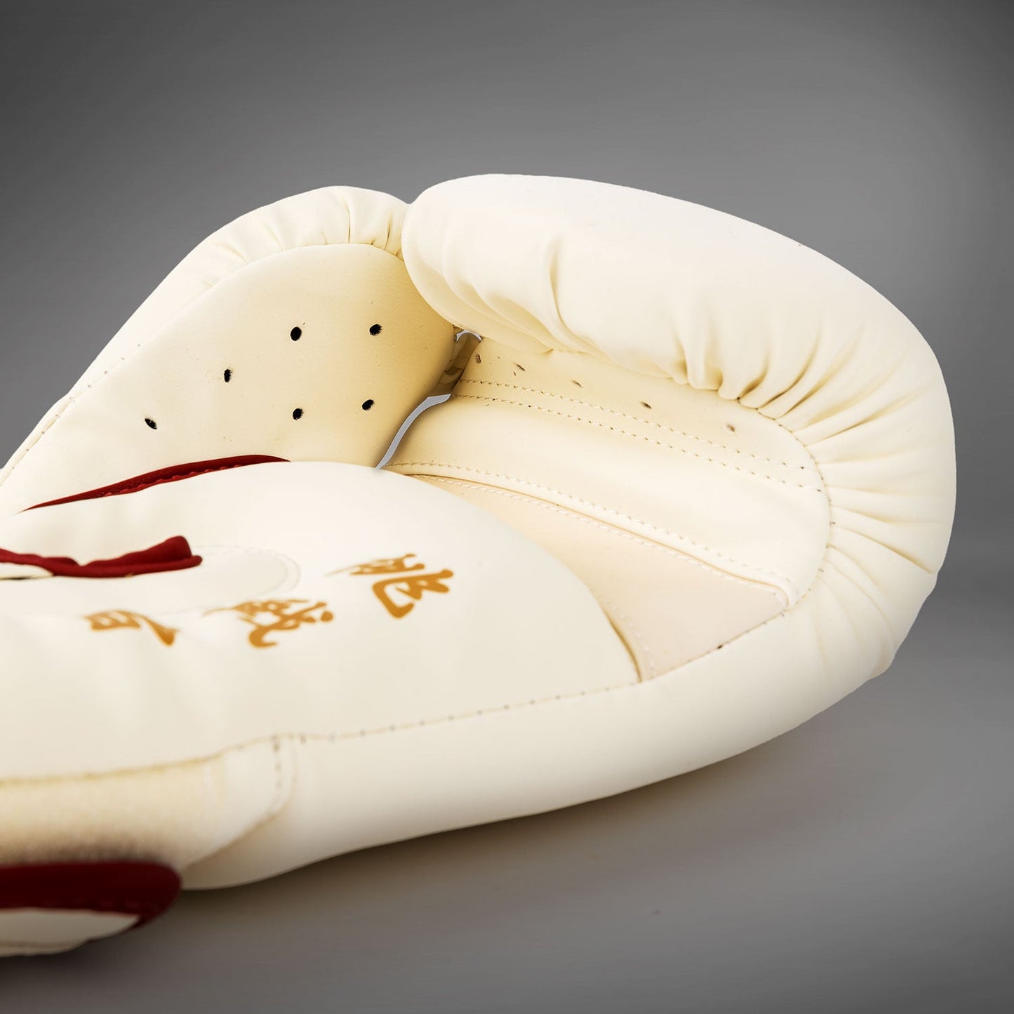 Venum Serpenti Bokshandschoenen – Ivoor/Bourgondië