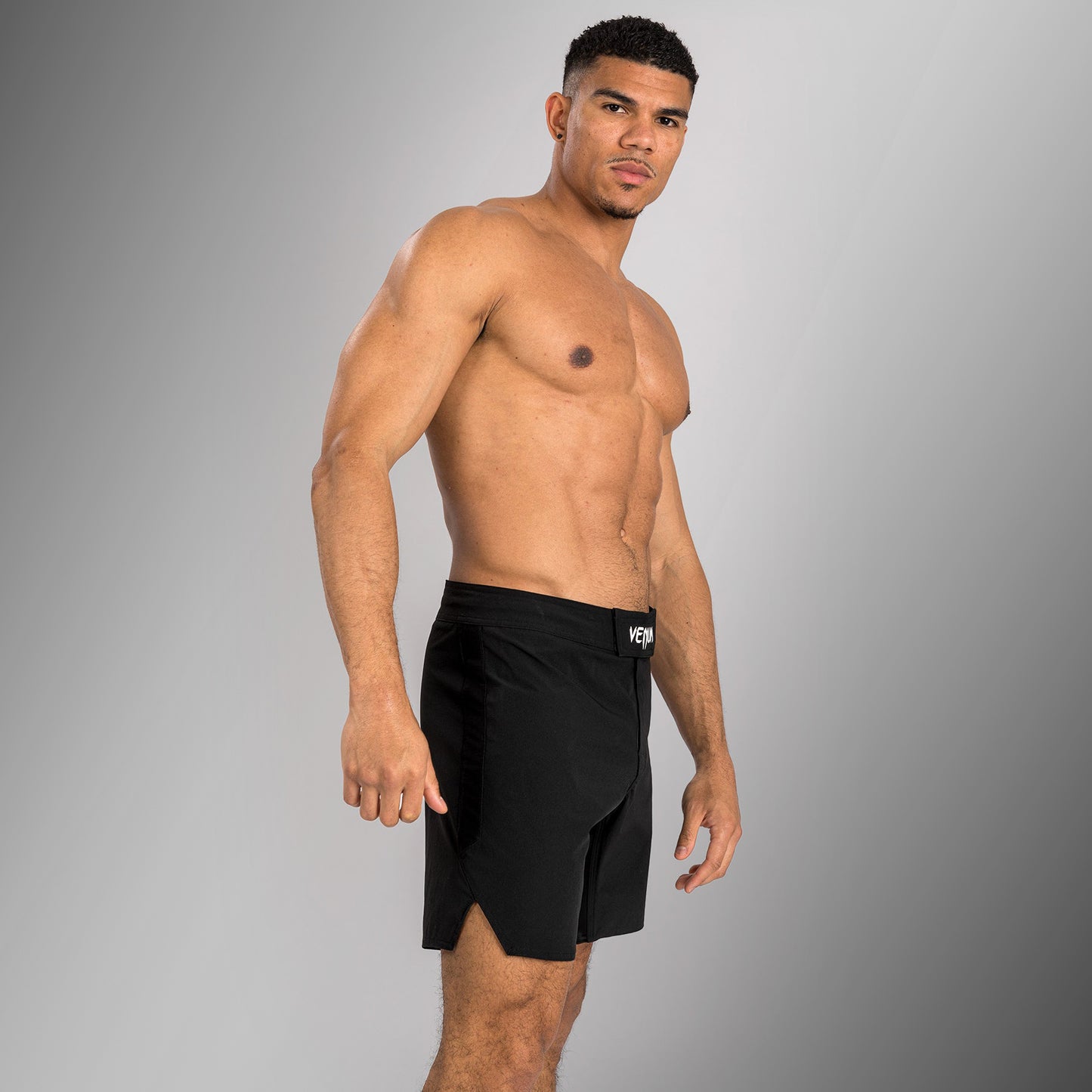 Venum Contender Heren gevechtsshort - Zwart/Wit