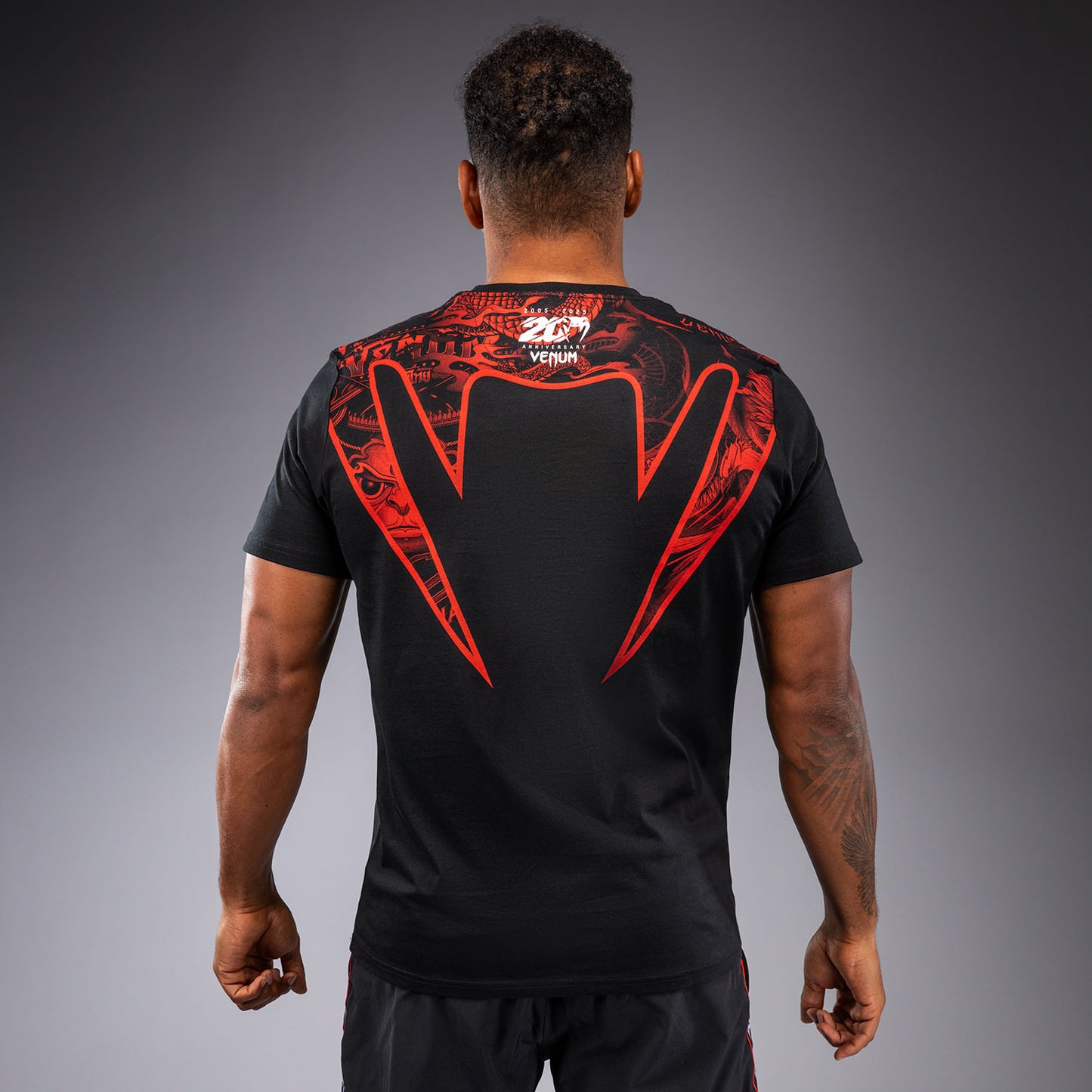 Venum 20th Anniversary T-shirt - Zwart/Rood
