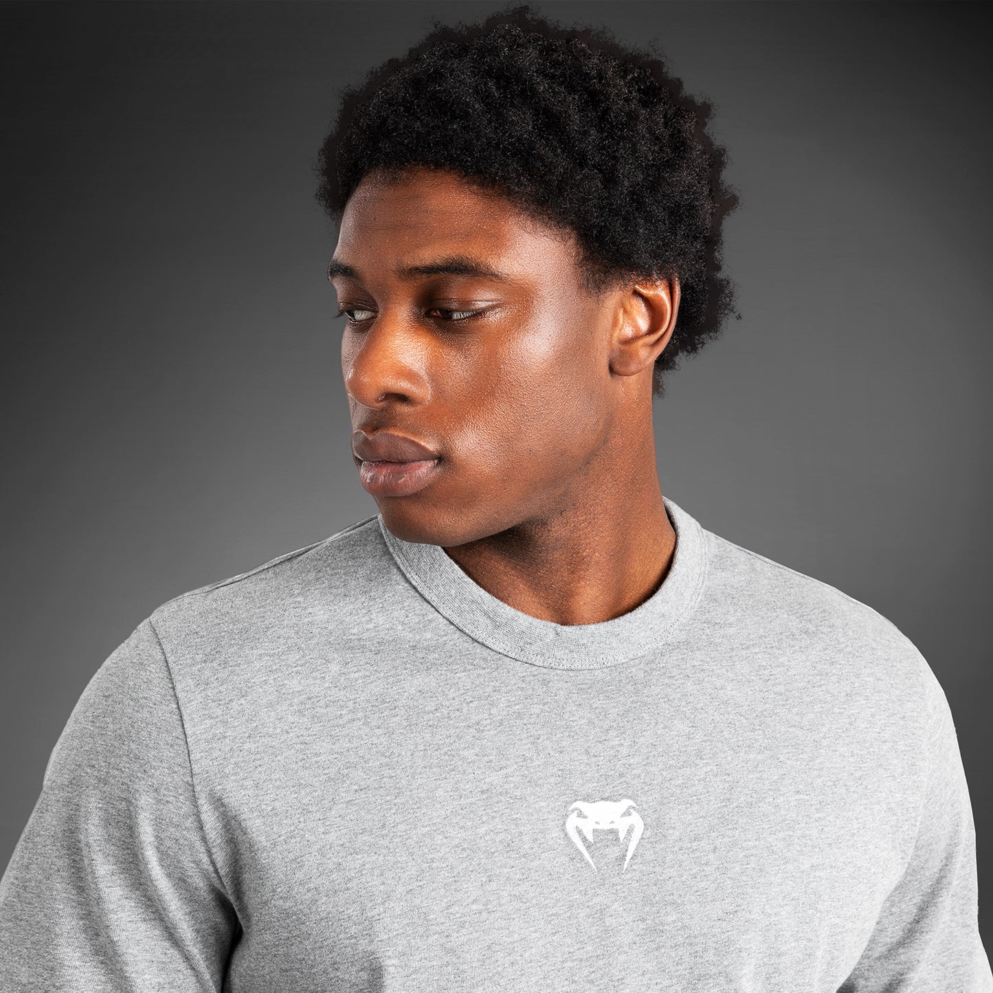 Venum Vortex XL Heren T-Shirt - Lichtgrijs Gemêleerd