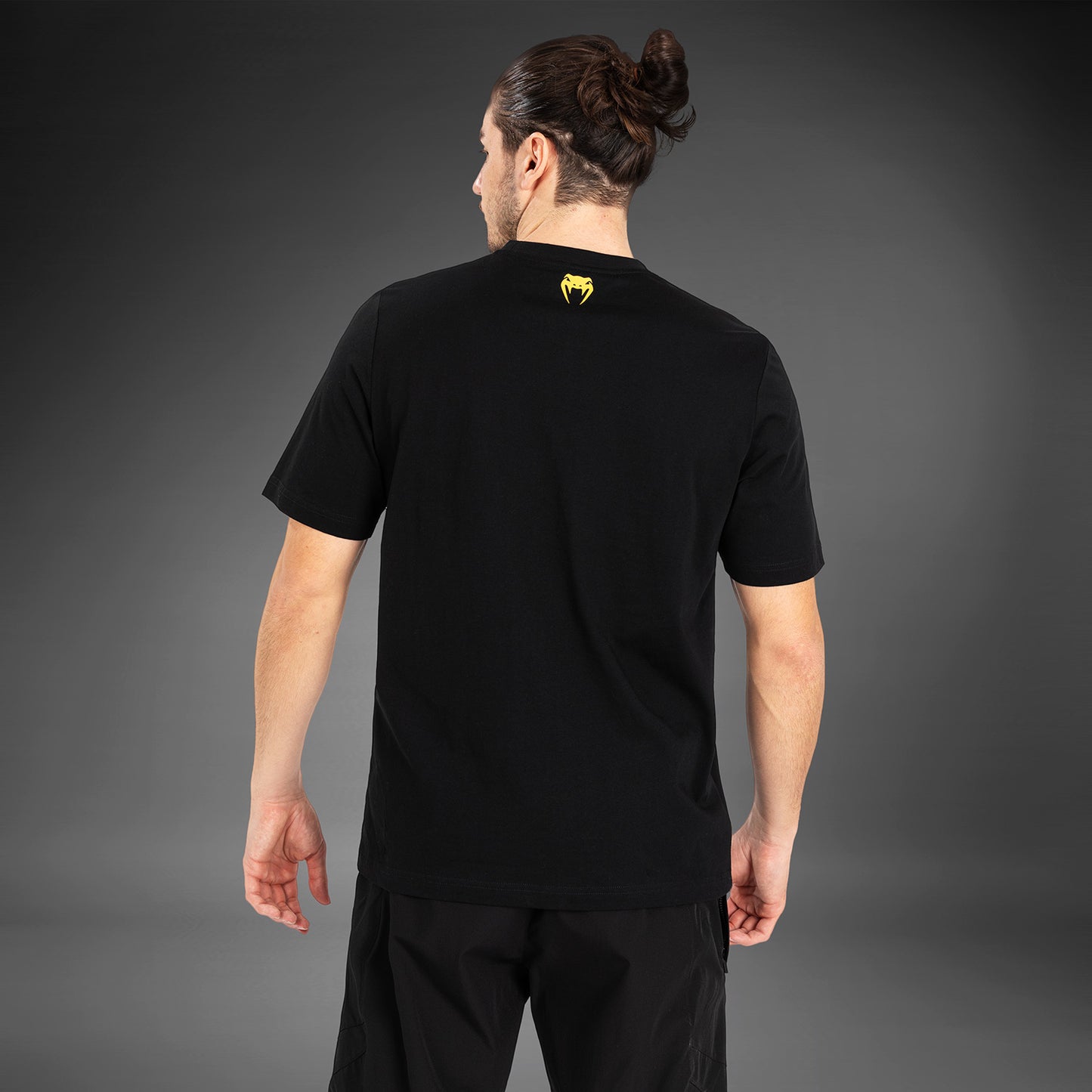 Venum Vertigo Heren-T-shirt Korte Mouw - Zwart/Geel
