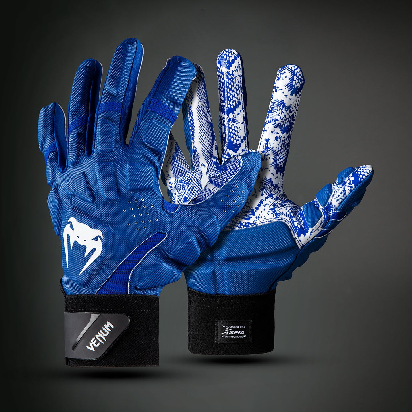 Venum Elite XTP Voetbalhandschoenen - Koningsblauw/Wit