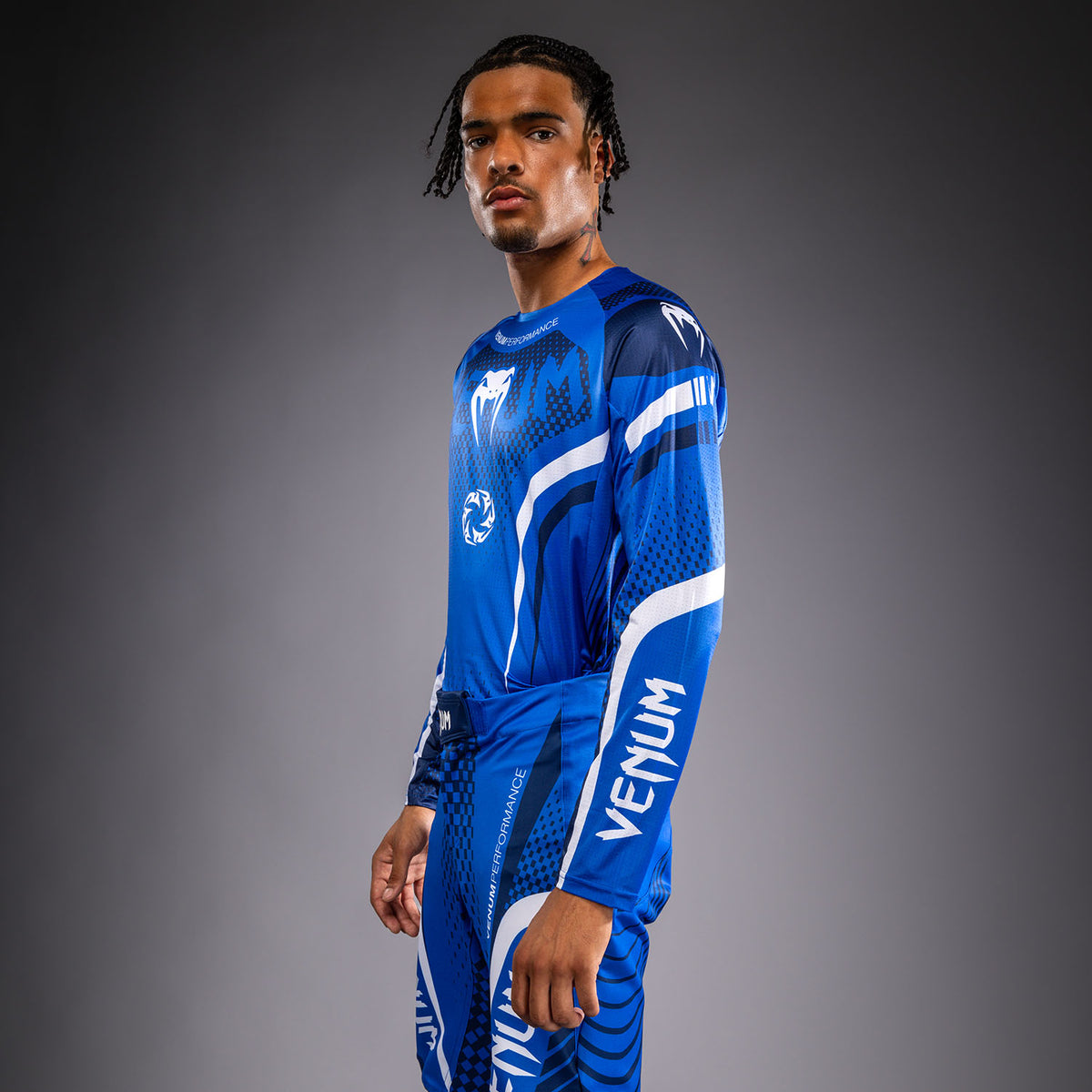 Venum MX Challenger Motorsportsshirt - Blauw