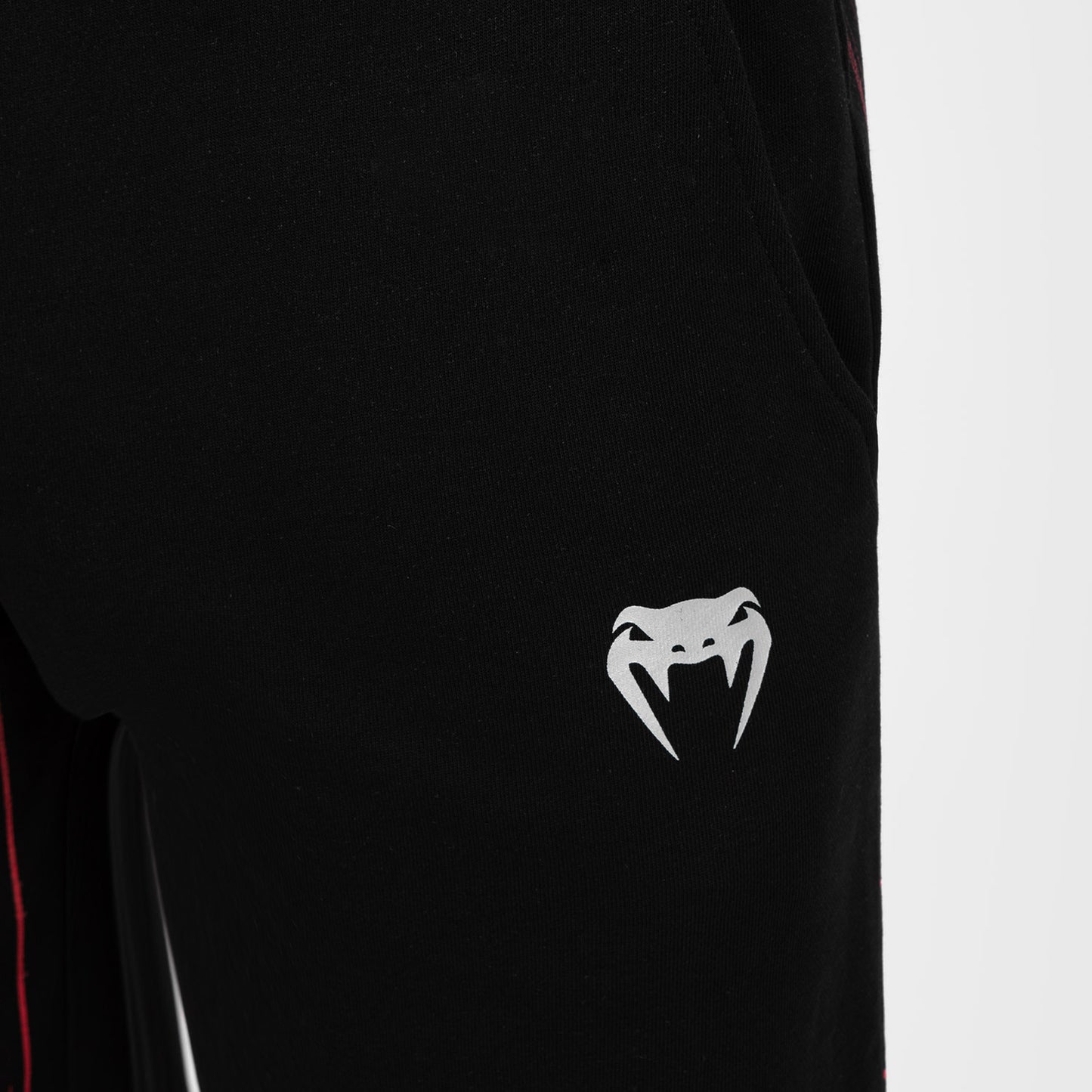 UFC Venum Performance Institute 2.0 Katoenen Short voor Heren - Zwart/Rood