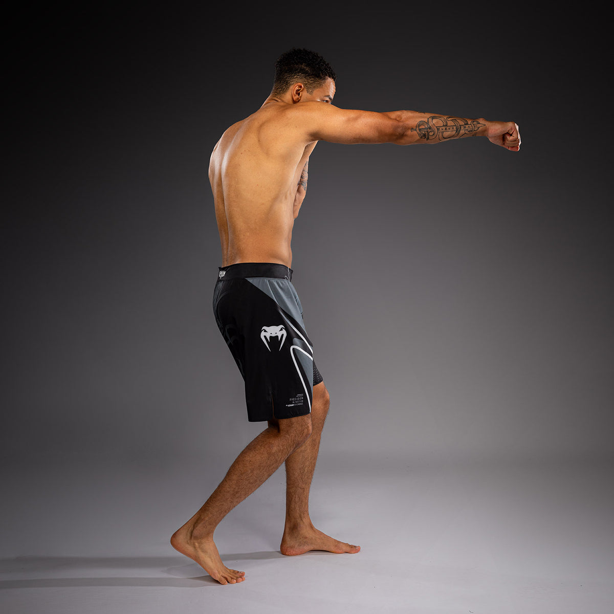 Venum Crimson Viper 2.0 Fightshort - Zwart/Grijs