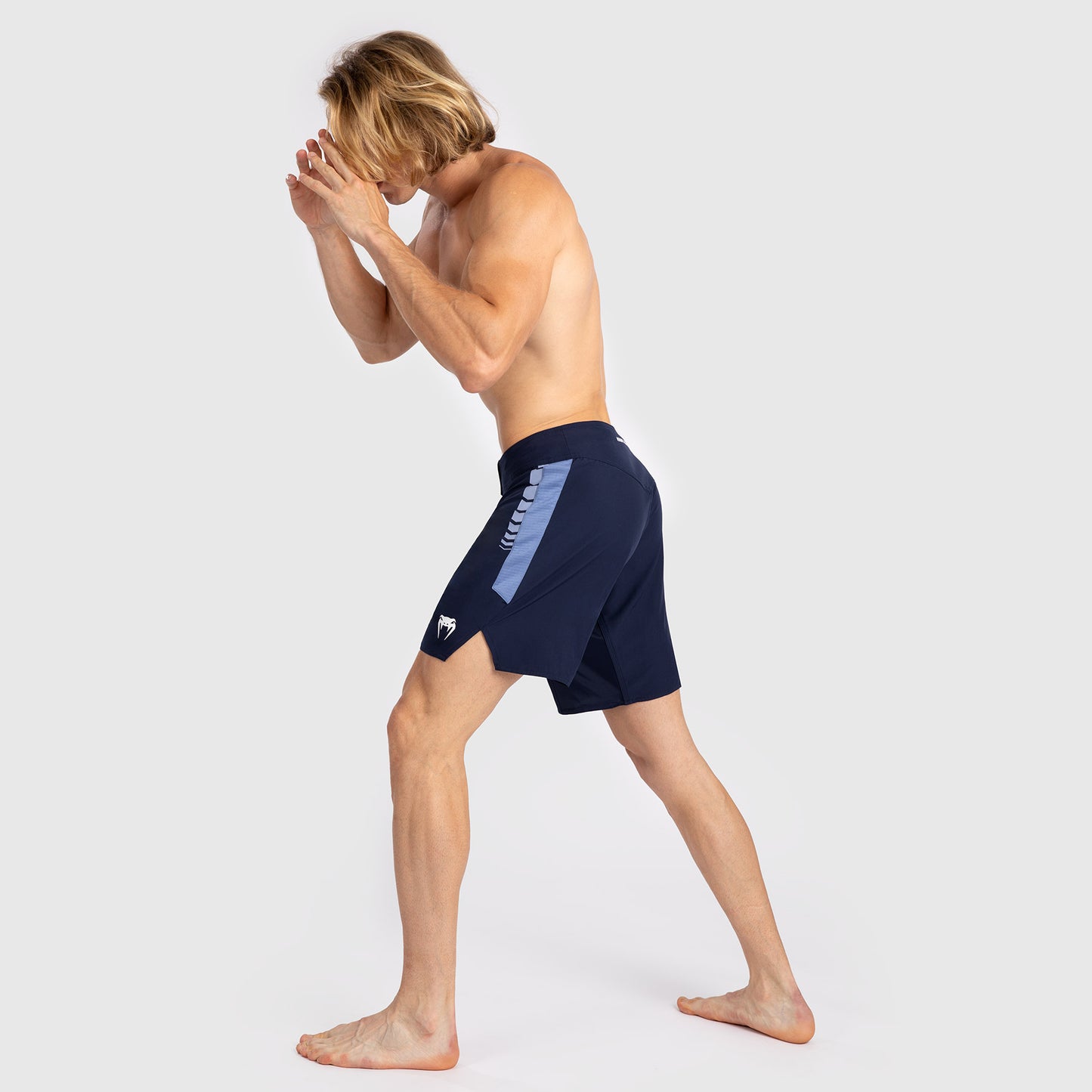 Venum Tempest Heren Vechtshorts - Marineblauw/Blauw