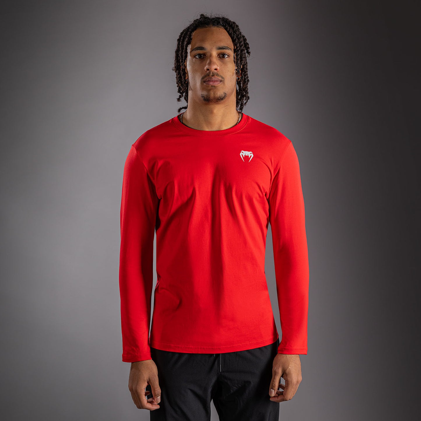 Venum Lineup T-shirt met lange mouwen - Rood/Wit