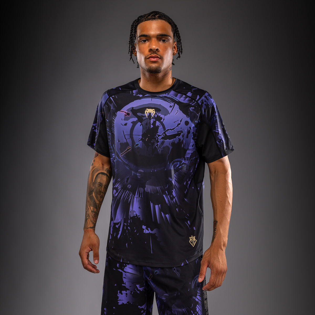 Jujutsu Kaisen x Venum Gojo Dry Tech T-shirt – Paars