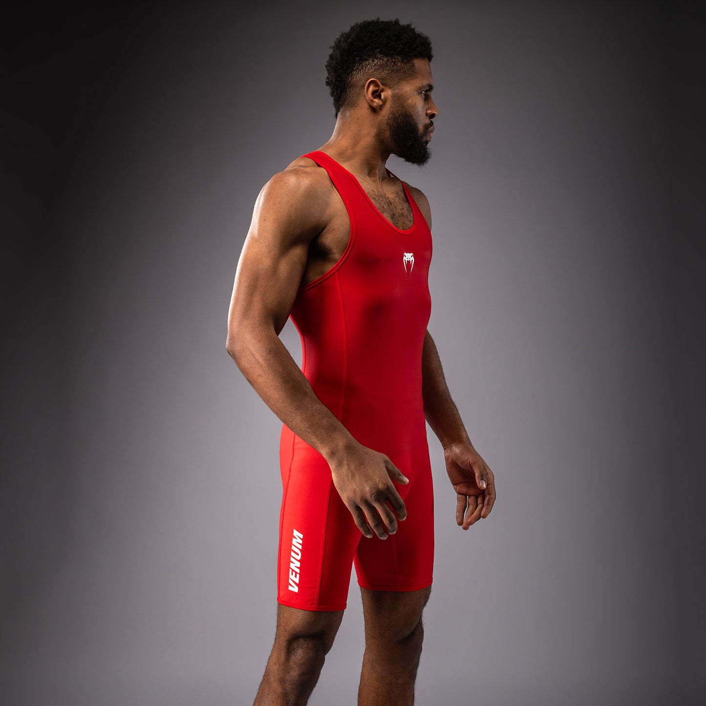 Venum Challenger Worstelsinglet voor heren – Rood