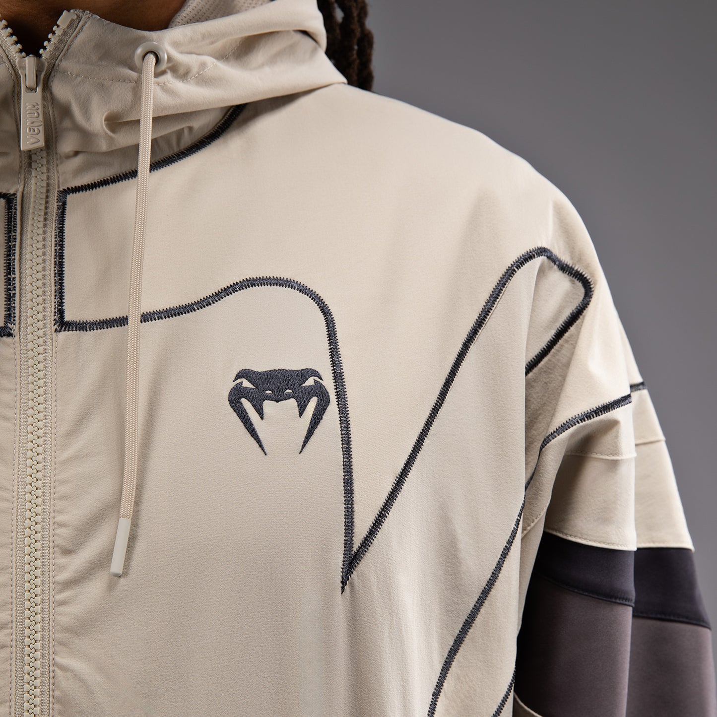 Venum x DTR Fight Attack 90 Trainingsjack - Off-White