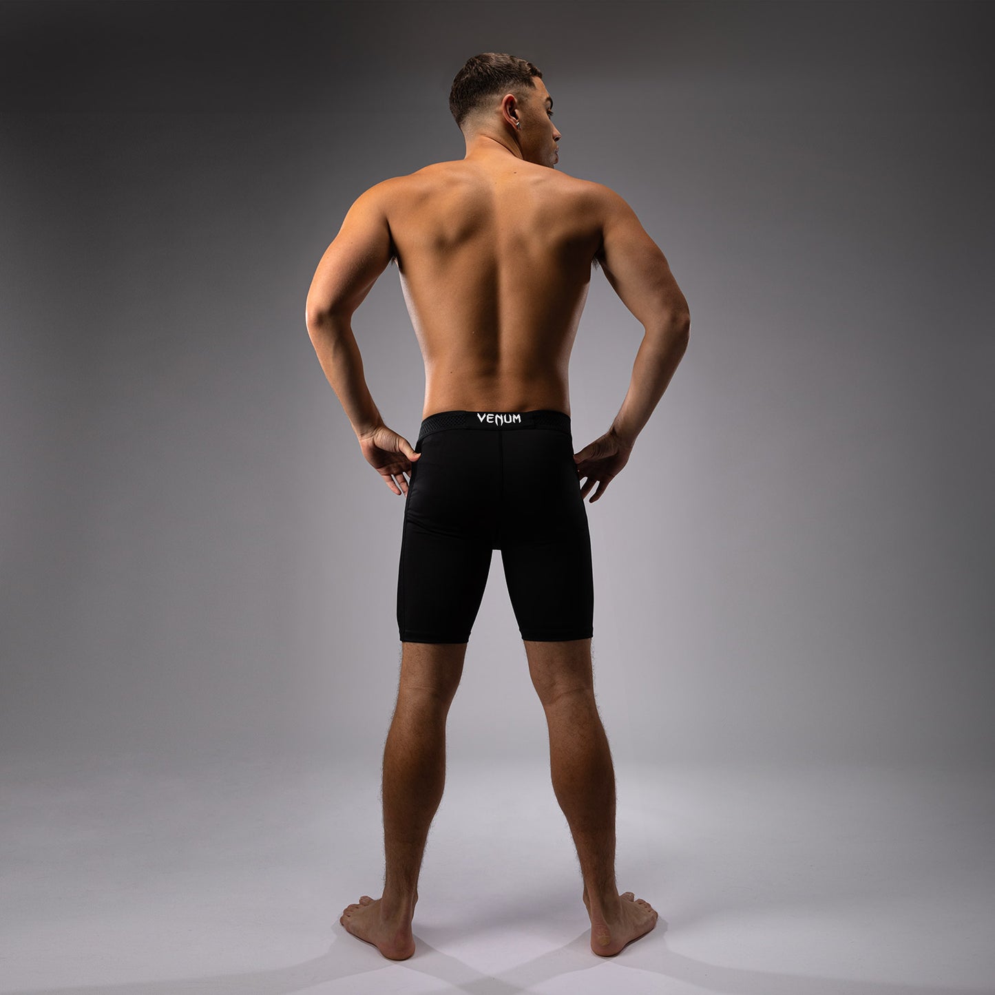 Venum Tactical XT Vale Tudo Korte Broek - Zwart/Vuurrood