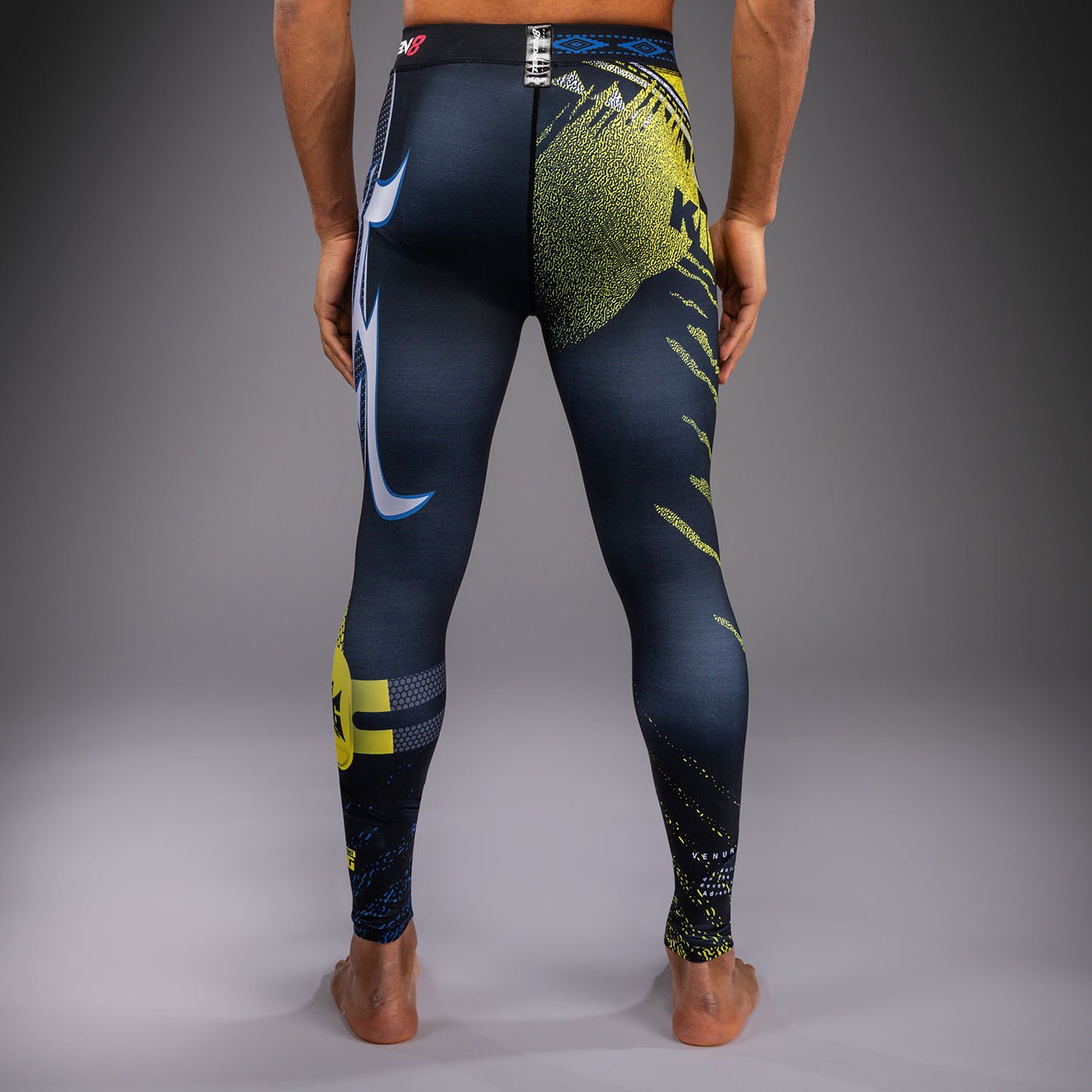 Venum x TEKKEN 8 Spats - King - Zwart/Geel