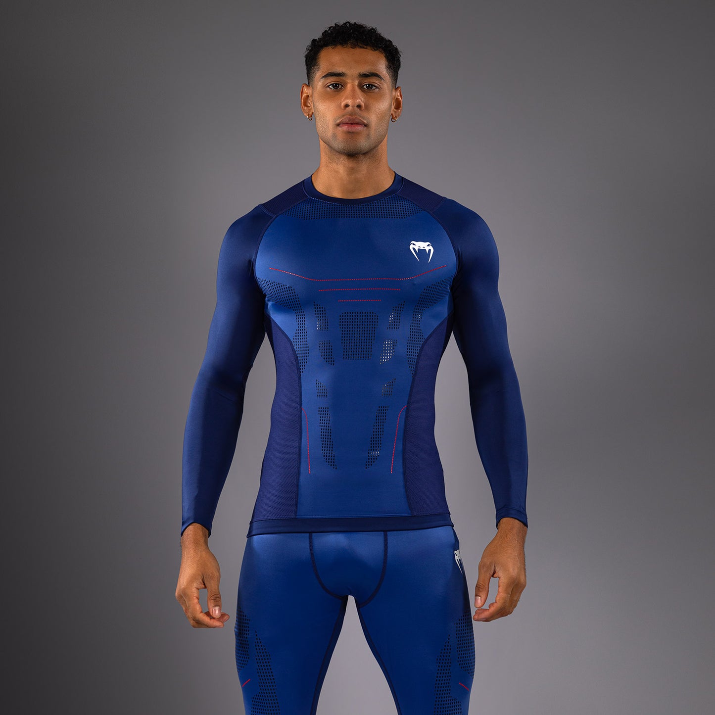 Venum Technical 3.0 Langarm Rashguard - Nachtblauw